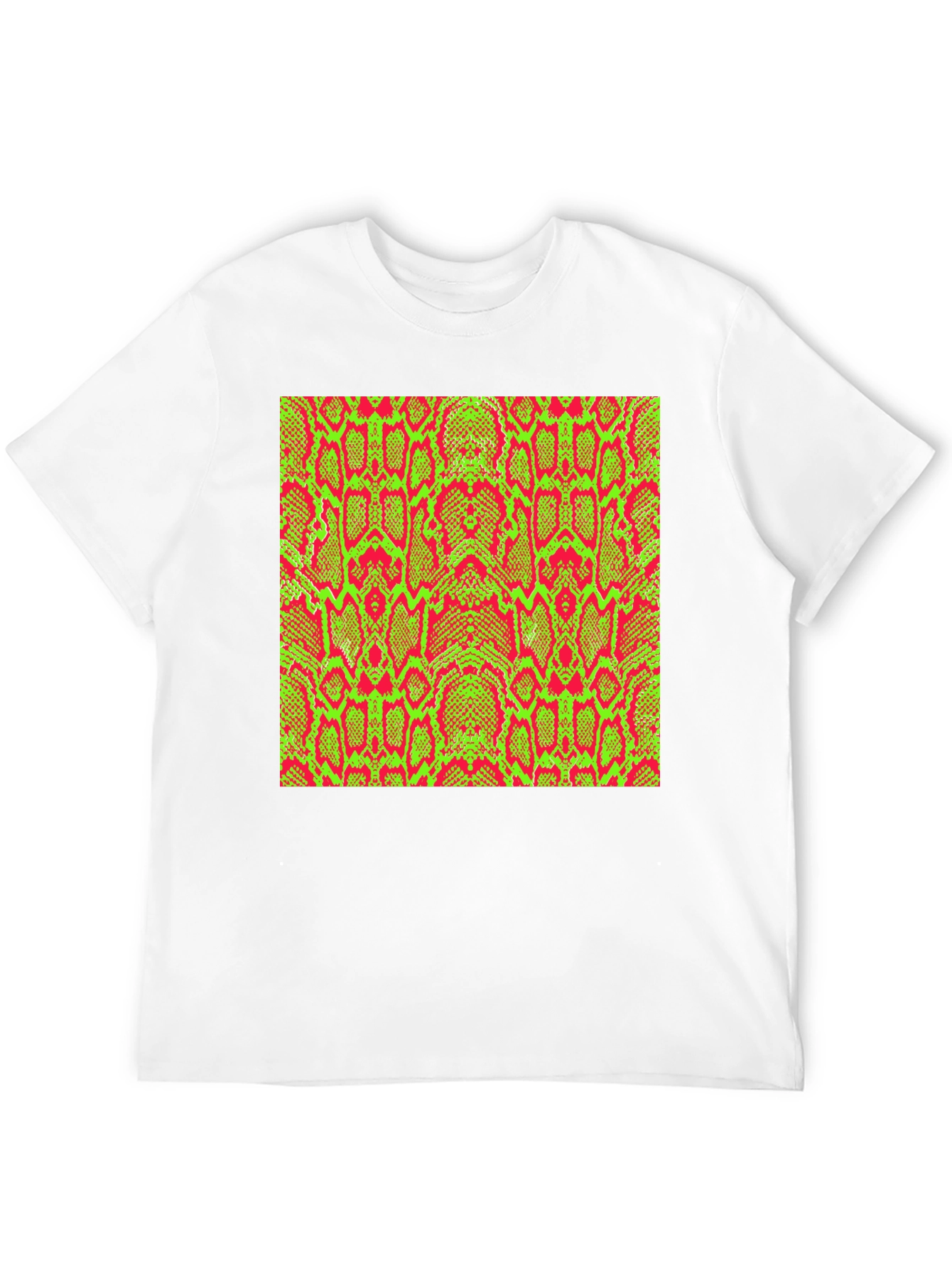 Bold Snake Print Tee - Unique Style