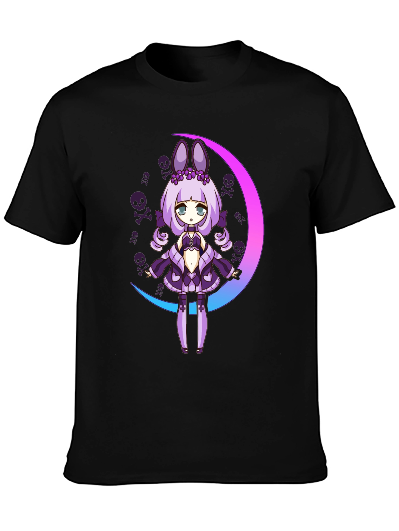 Gothic Anime Girl T-Shirt