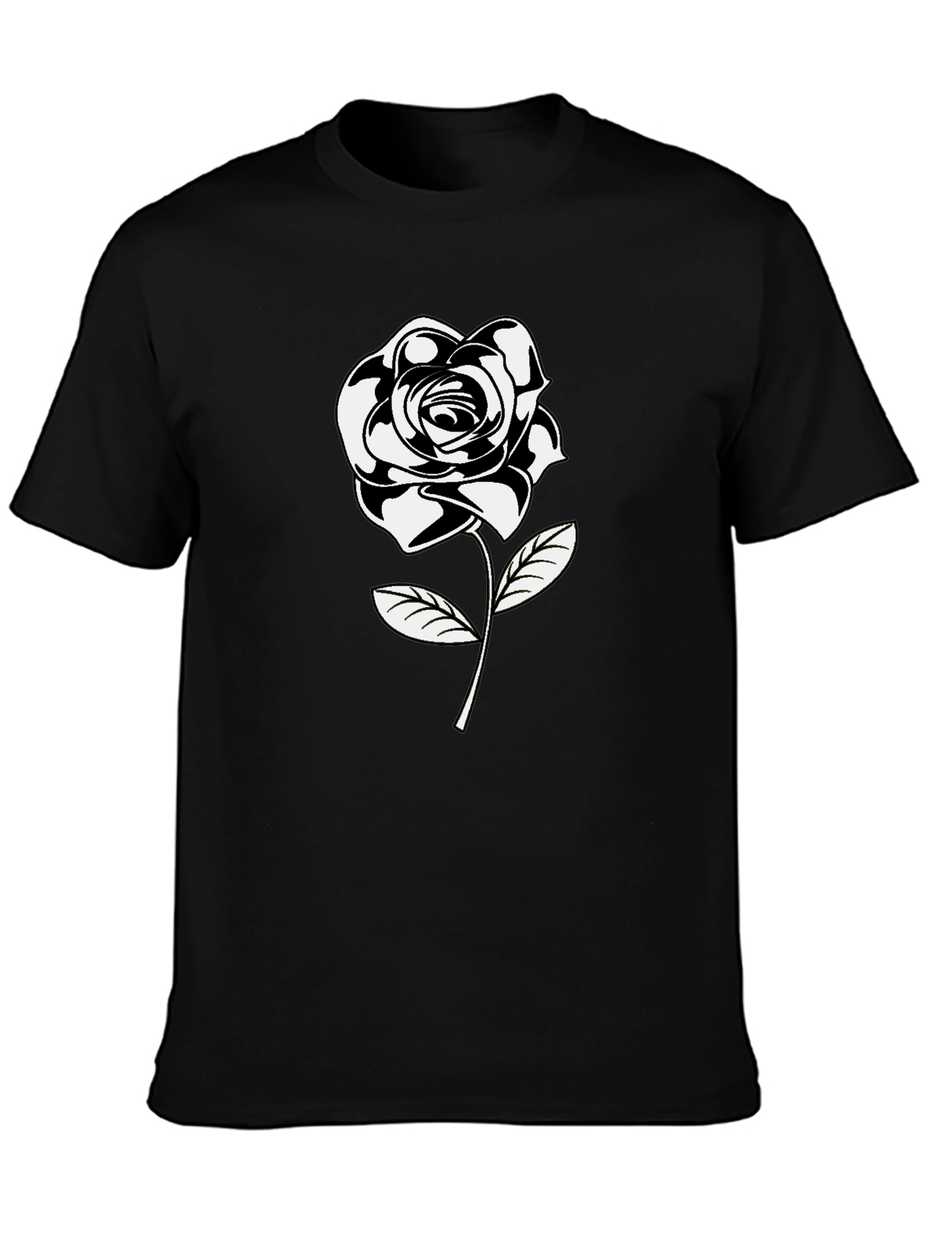 Black Rose Graphic Tee