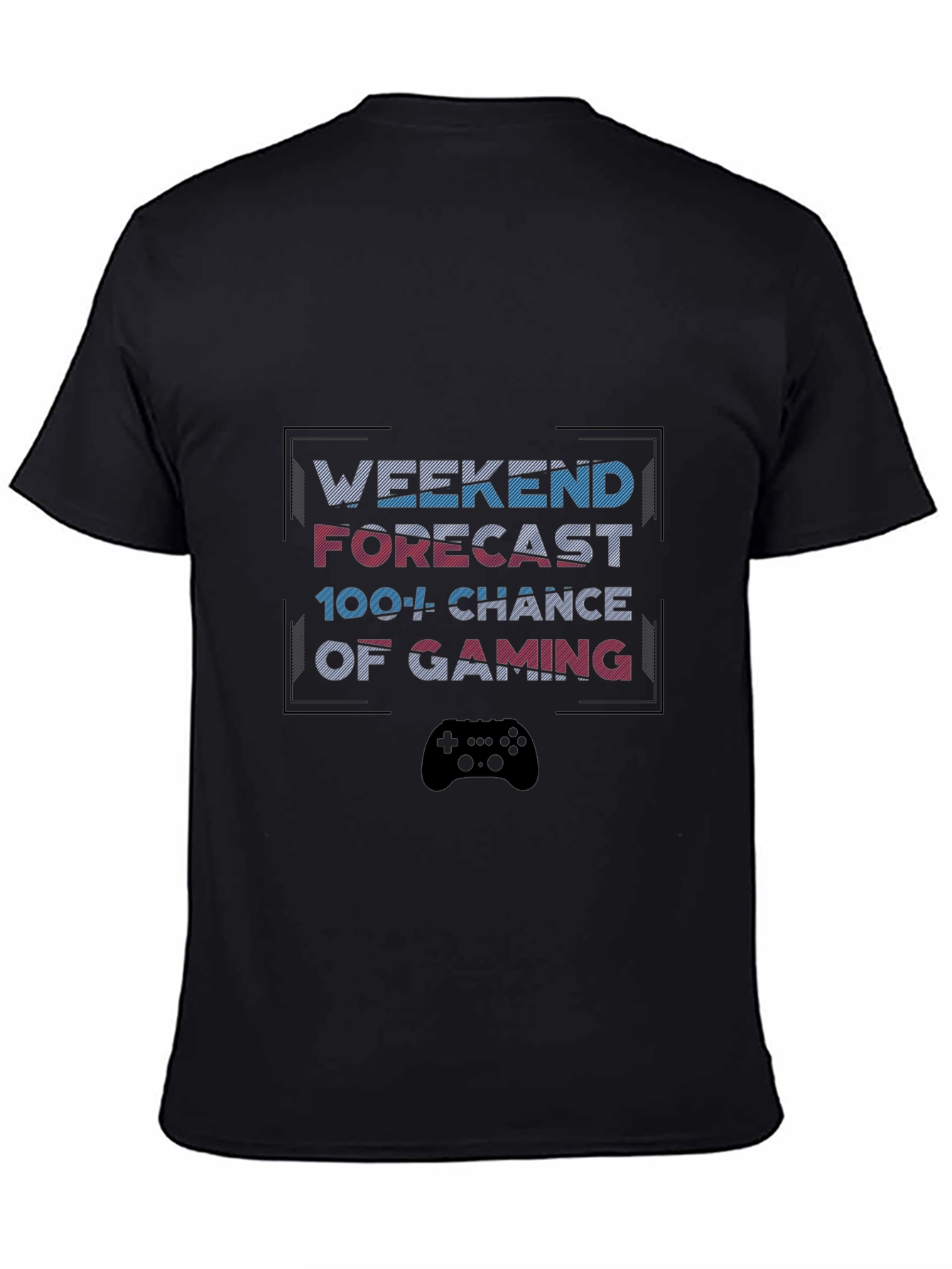 Weekend Gaming Forecast Graphic Tee