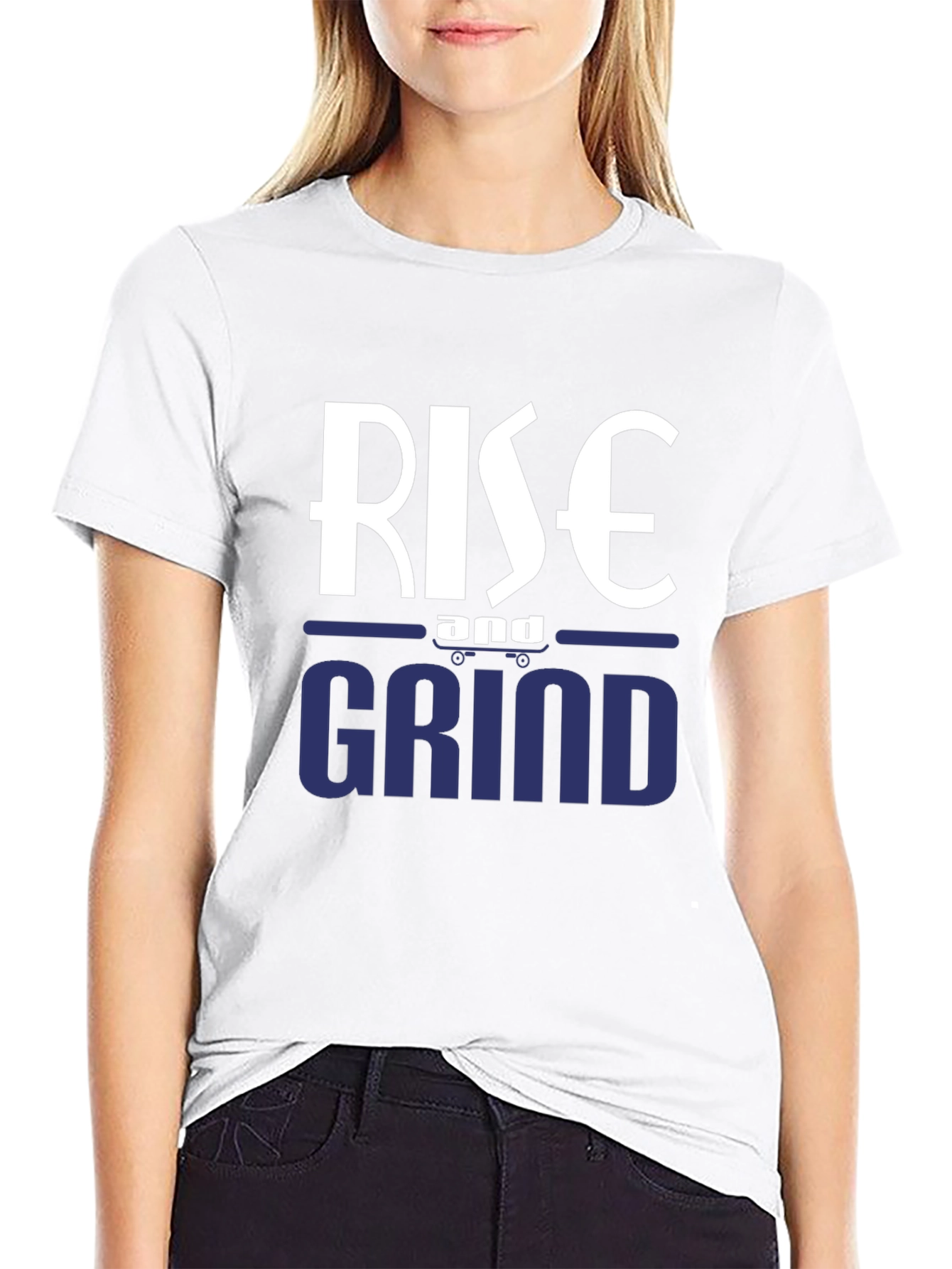 Rise and Grind Graphic Tee - Motivational T-Shirt