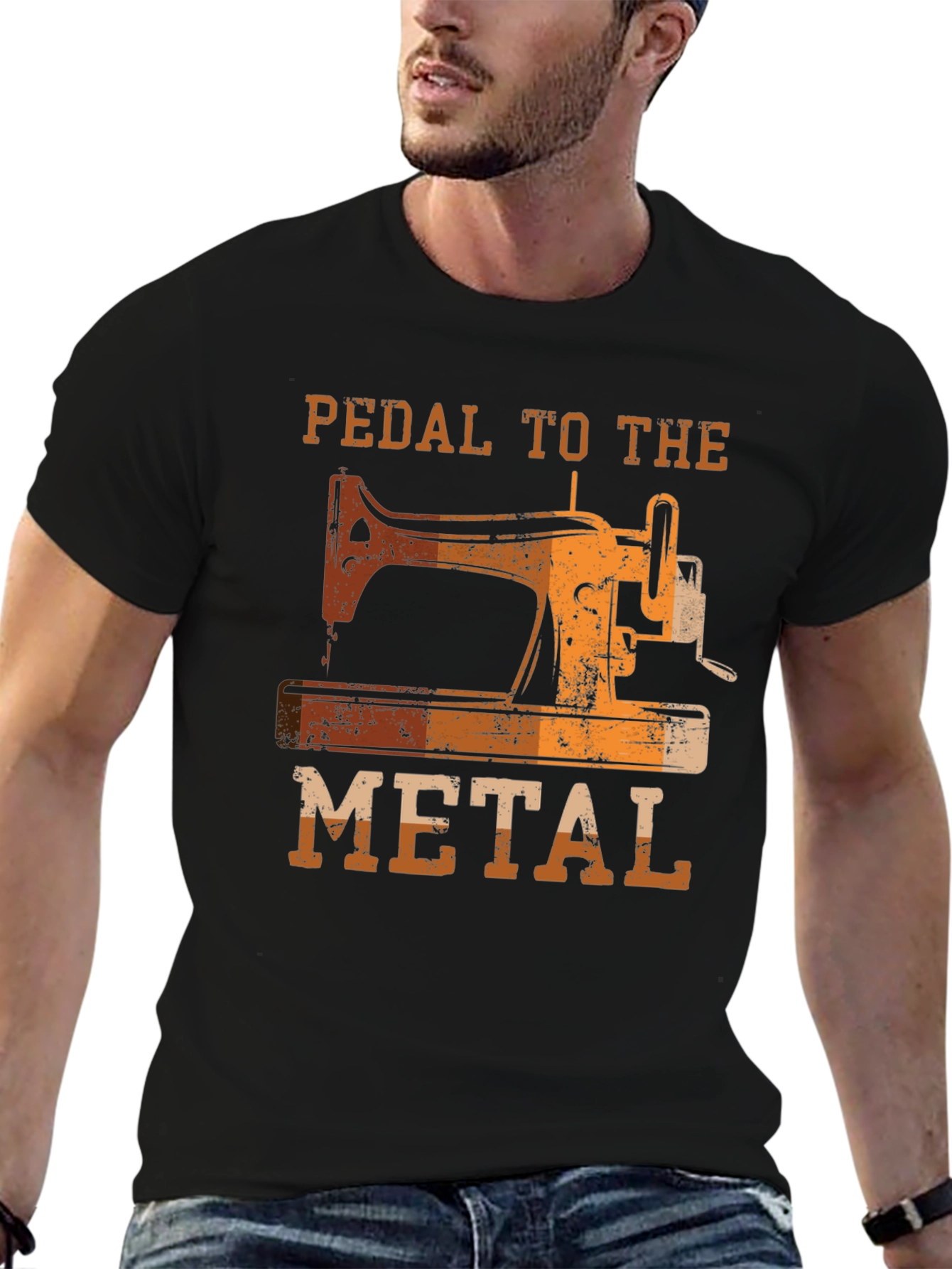 Pedal to the Metal Sewing T-Shirt