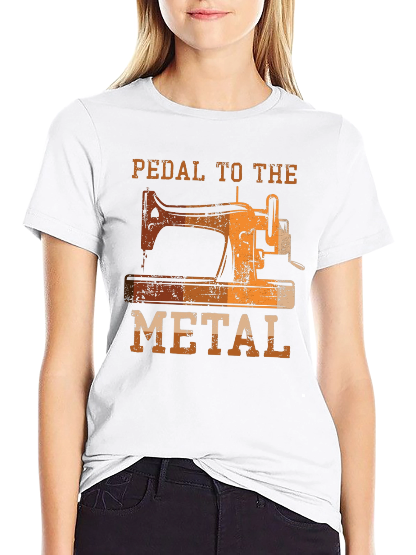 Pedal to the Metal Sewing T-Shirt
