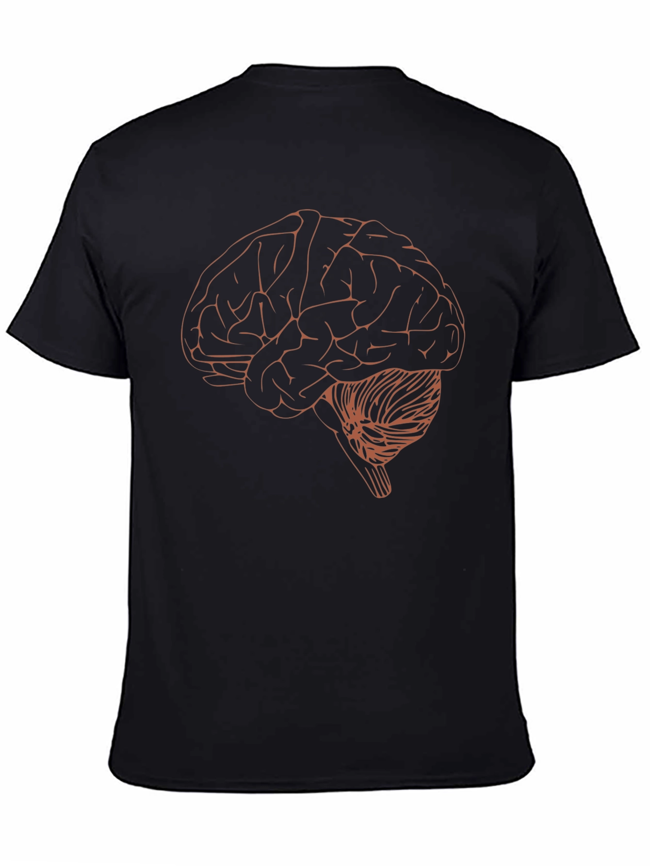 Brain Graphic T-Shirt - Anatomical Design