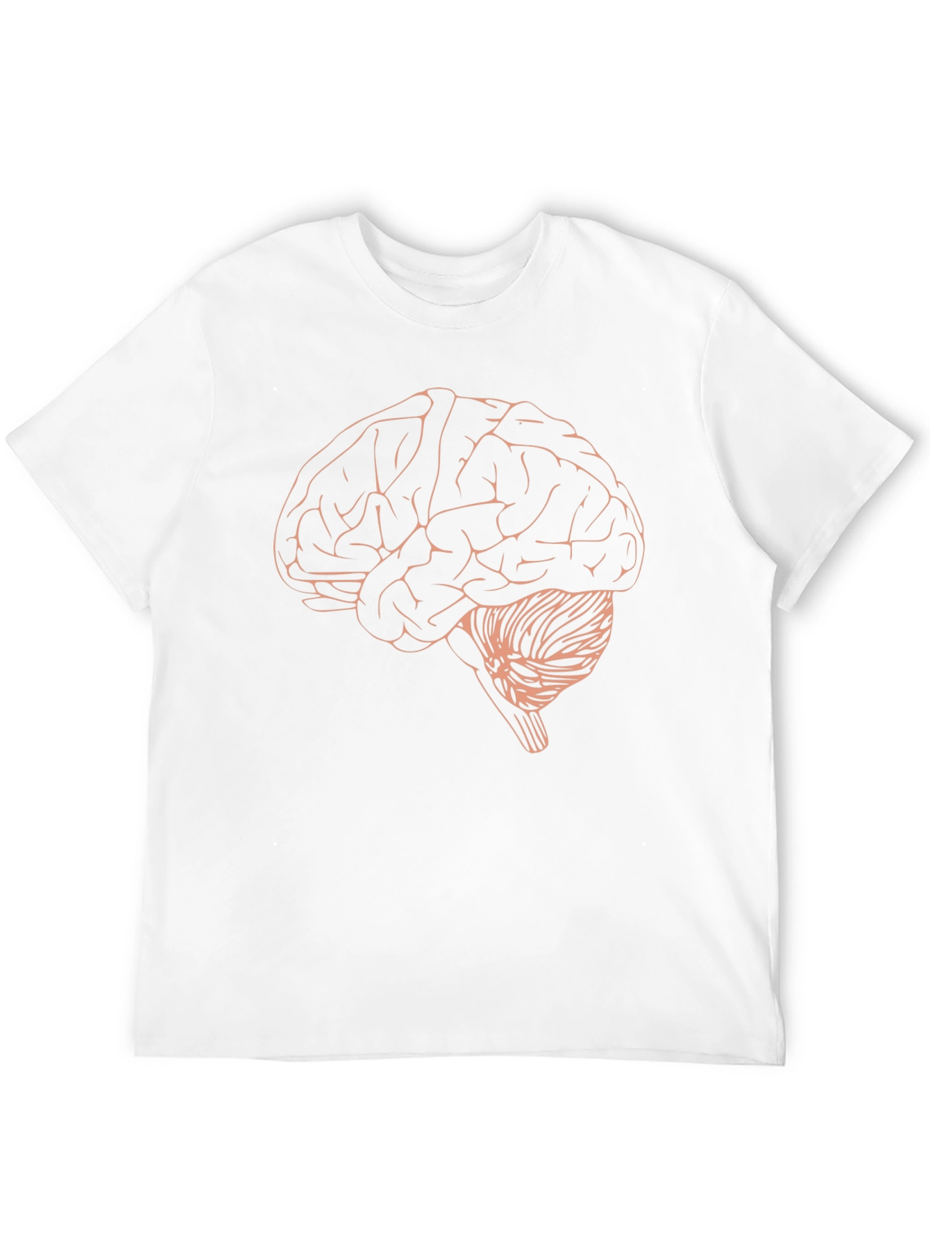 Brain Graphic T-Shirt - Anatomical Design