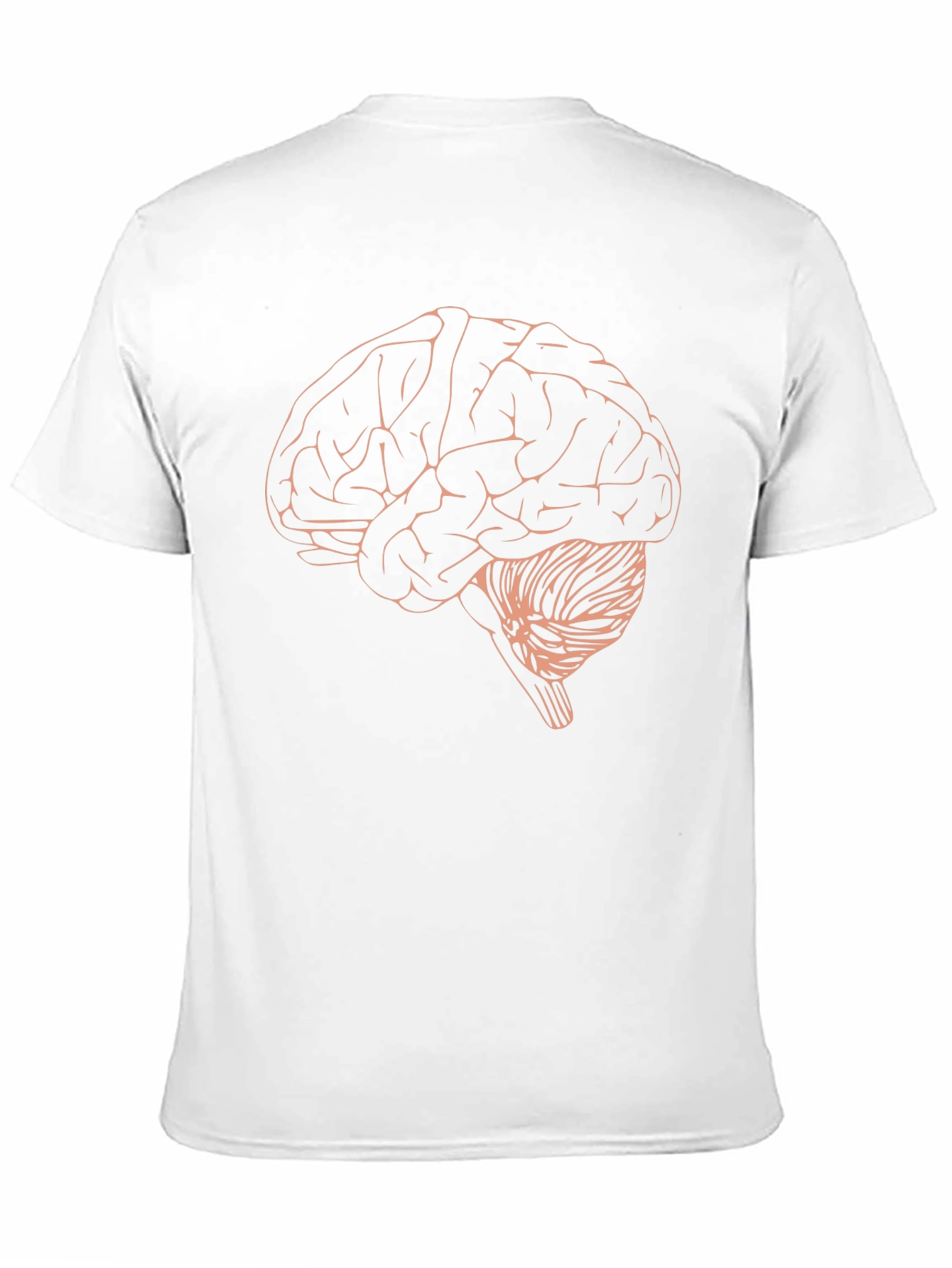 Brain Graphic T-Shirt - Anatomical Design