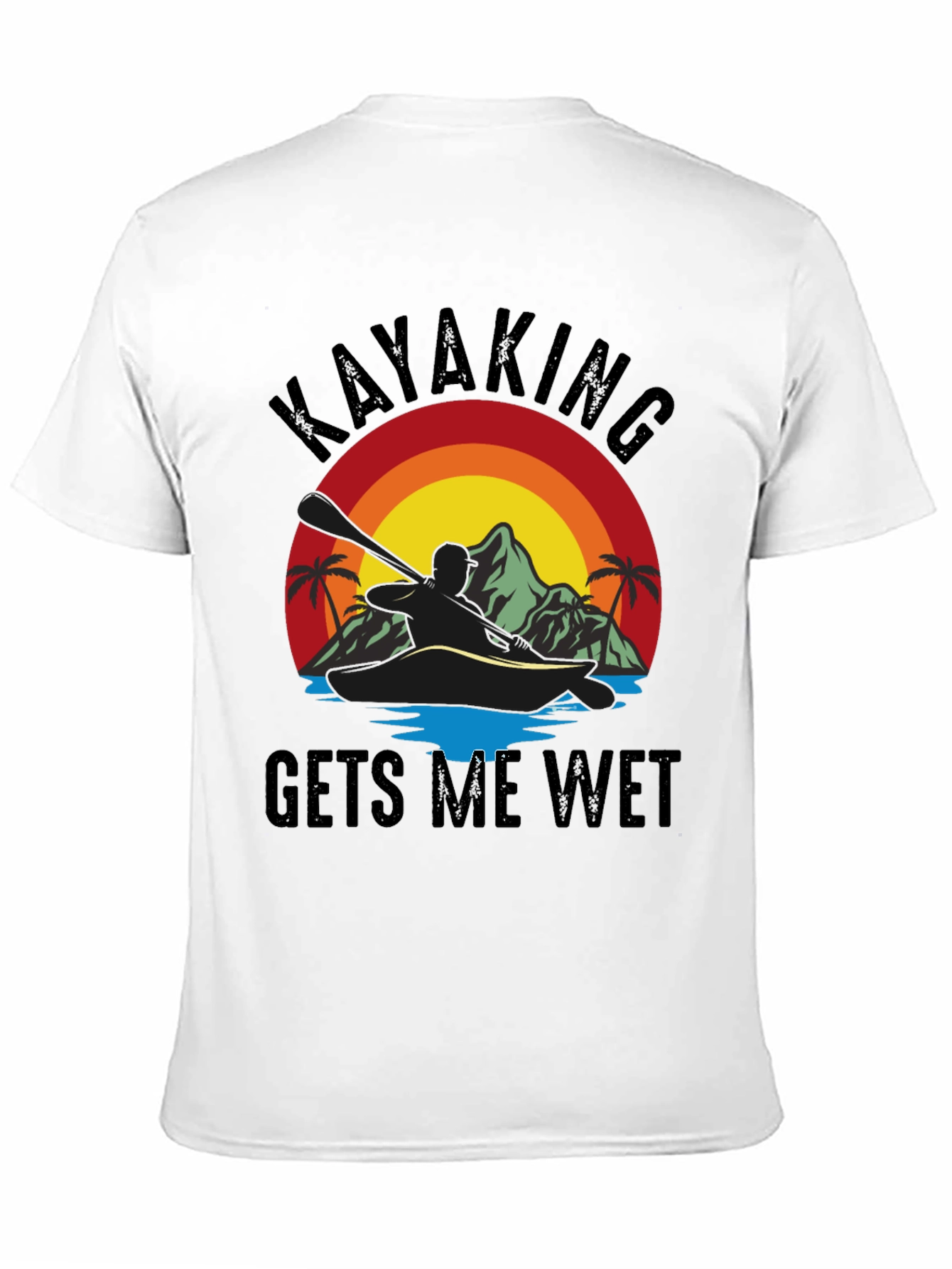 Kayaking T-Shirt - Gets Me Wet Graphic Tee