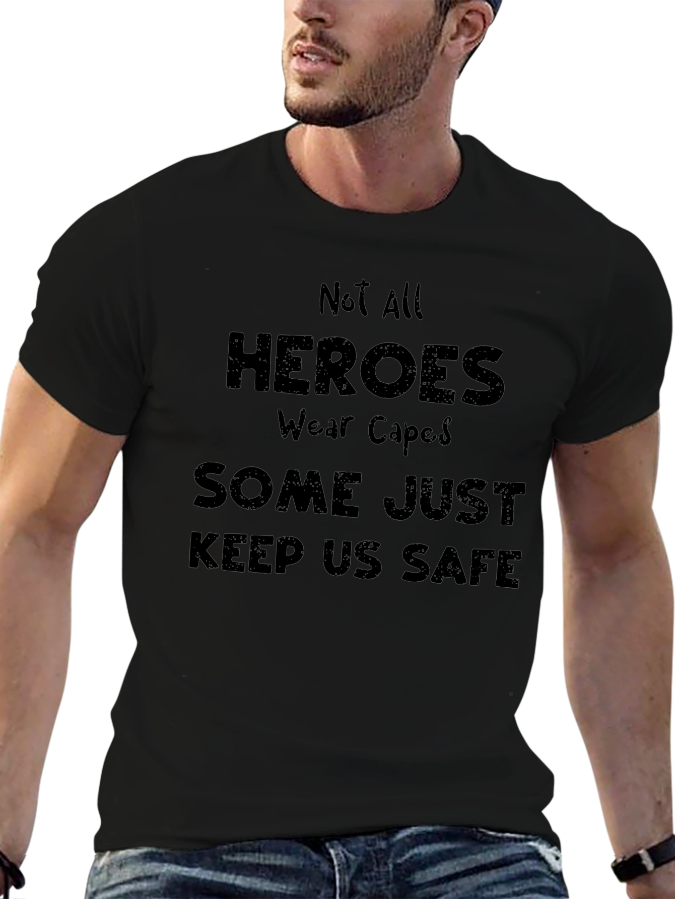 Heroes Keep Us Safe T-Shirt