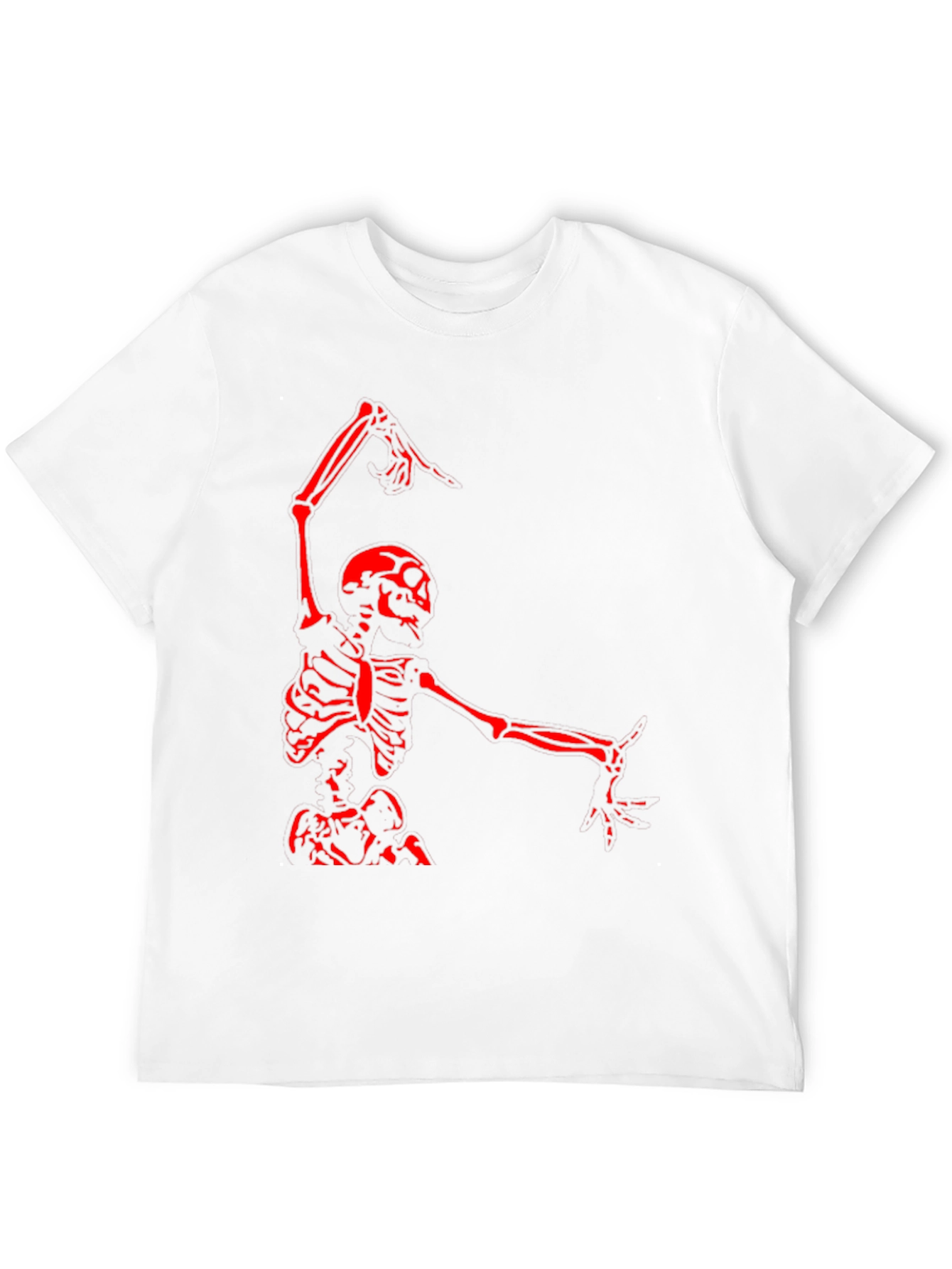 Skeleton Dance Graphic Tee - Black