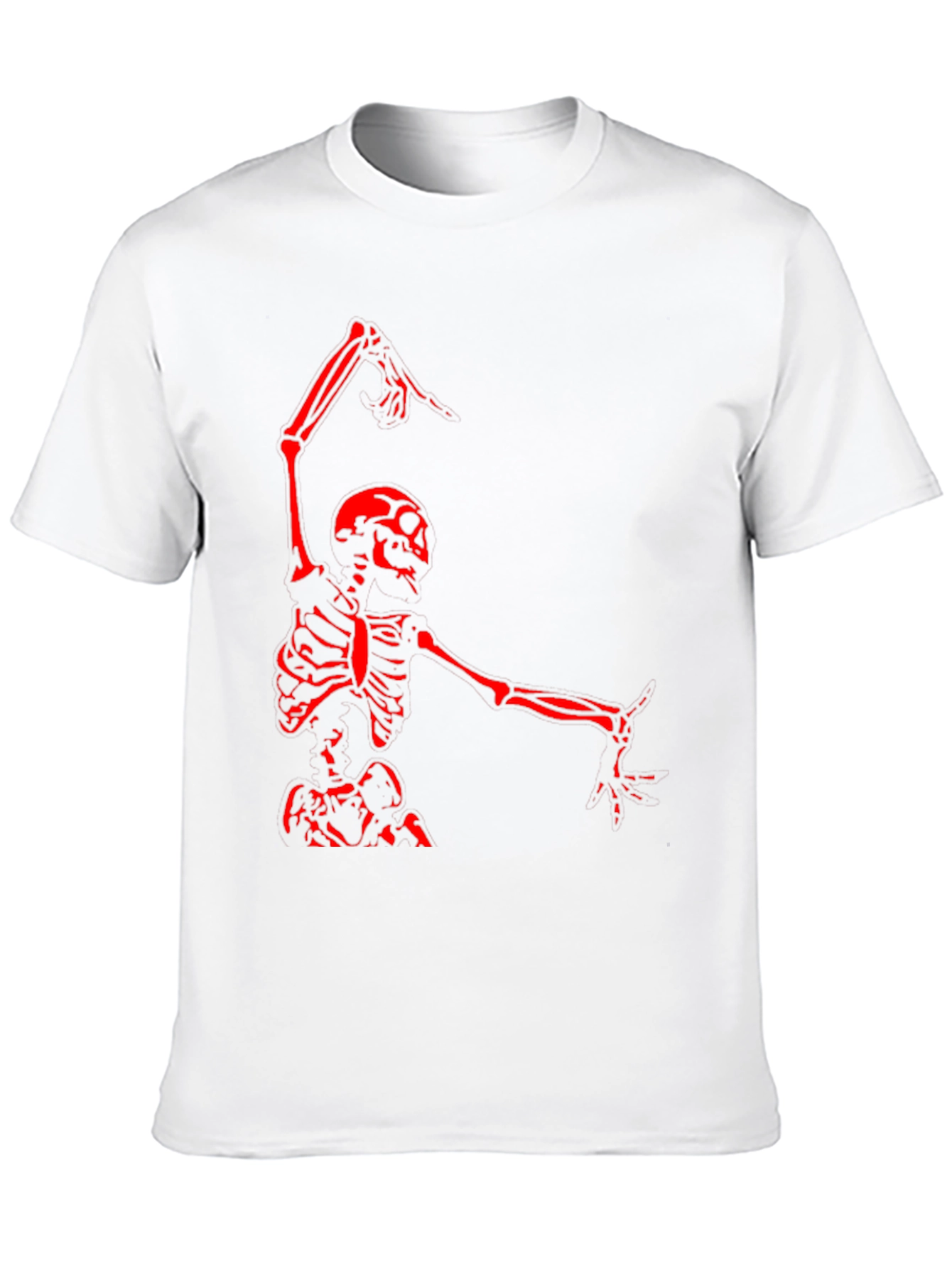 Skeleton Dance Graphic Tee - Black