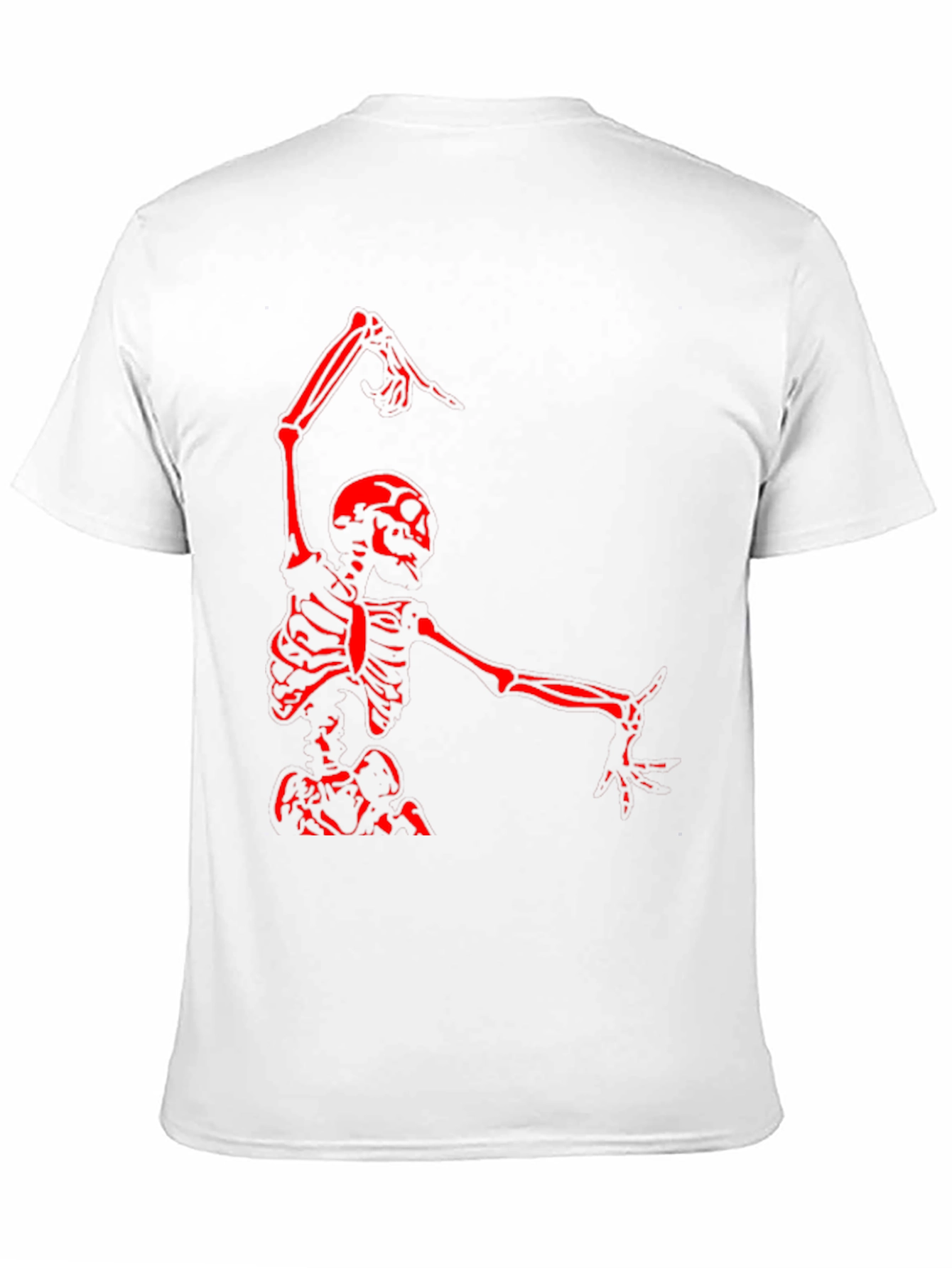 Skeleton Dance Graphic Tee - Black