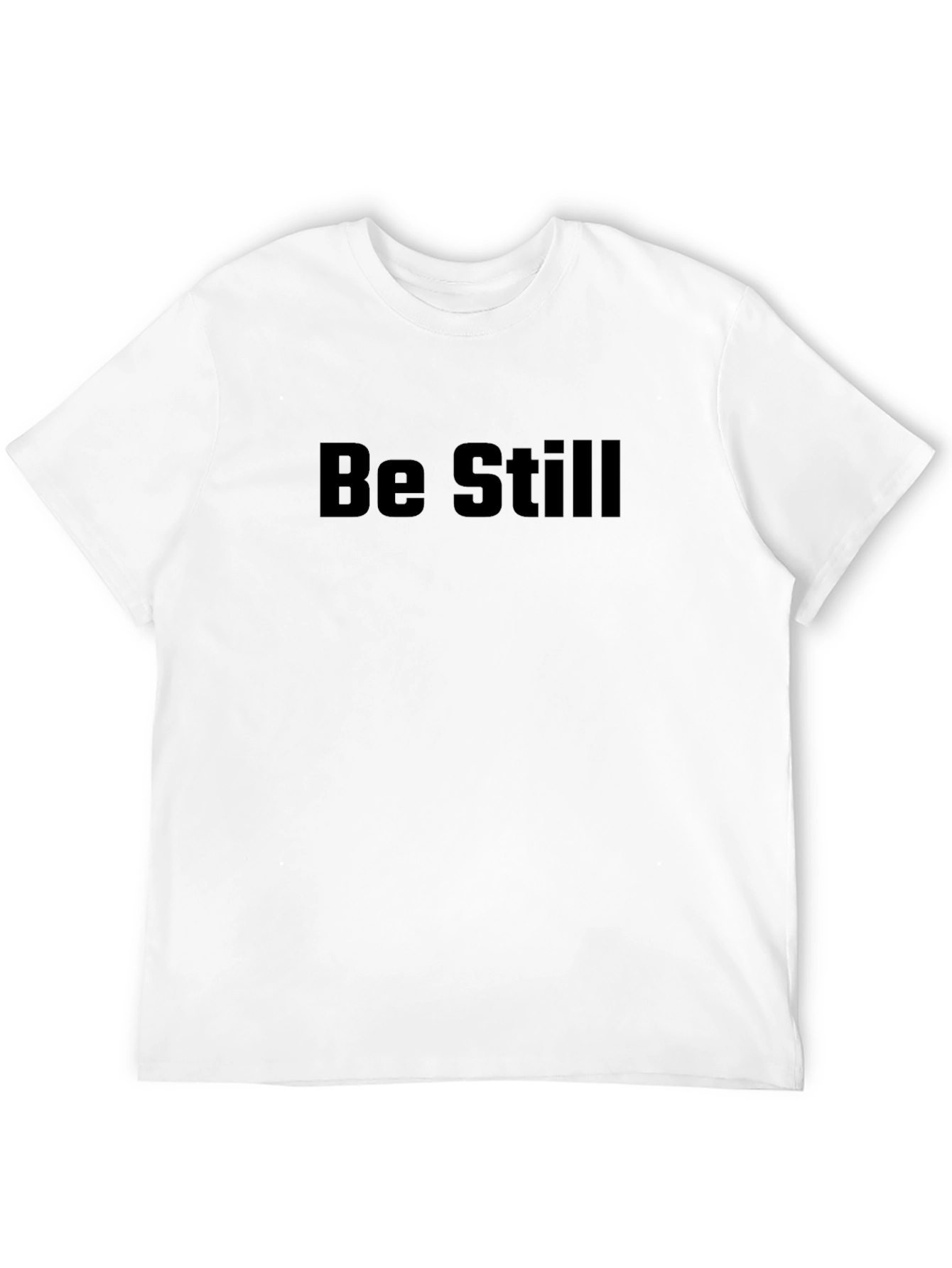 Be Still Graphic Tee - Classic Black T-Shirt