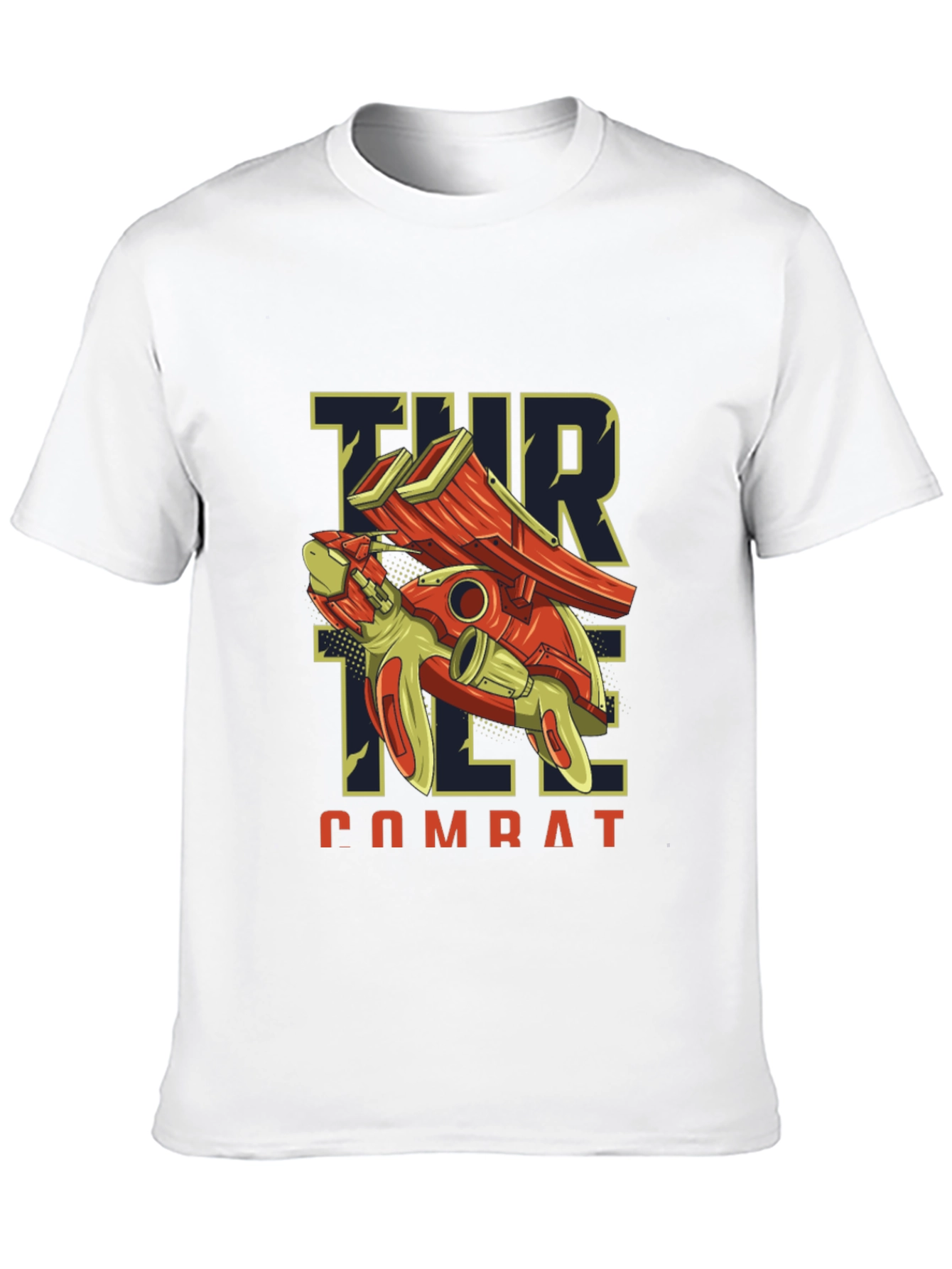 Turtle Combat Black T-Shirt