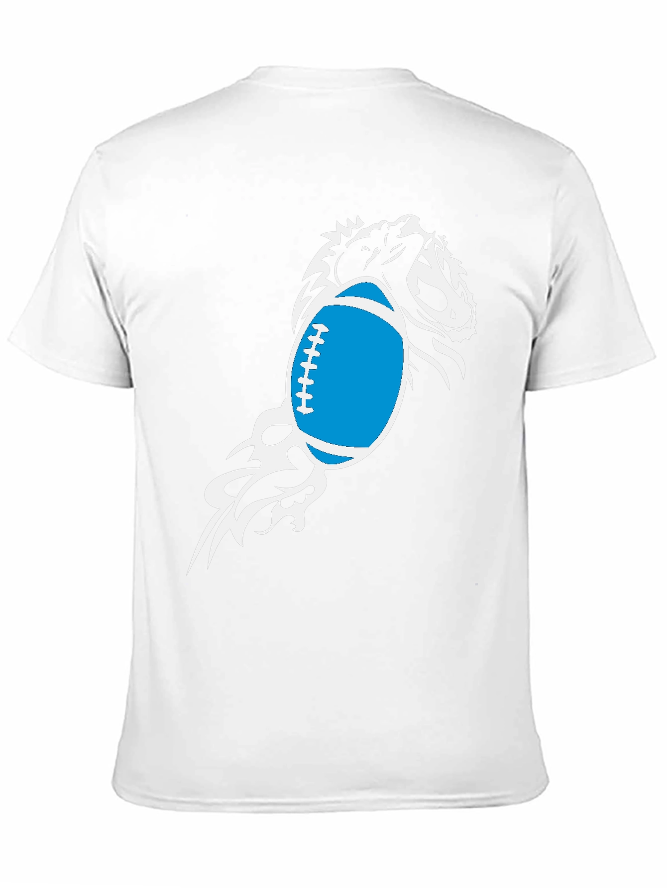 Lion Football Graphic T-Shirt