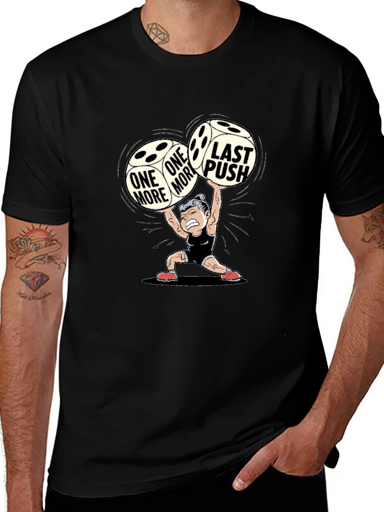 One More Last Push Graphic Tee