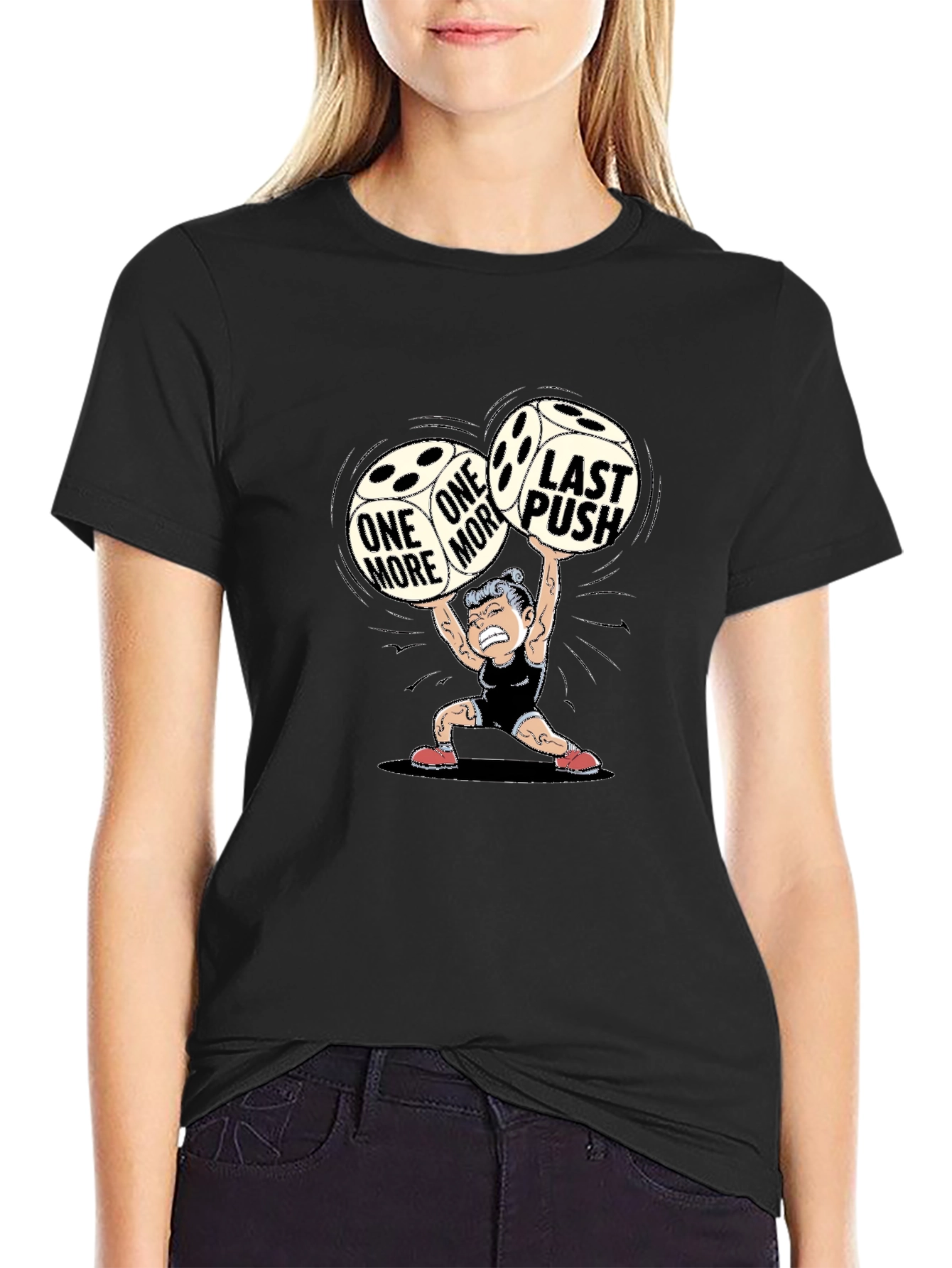 One More Last Push Graphic Tee