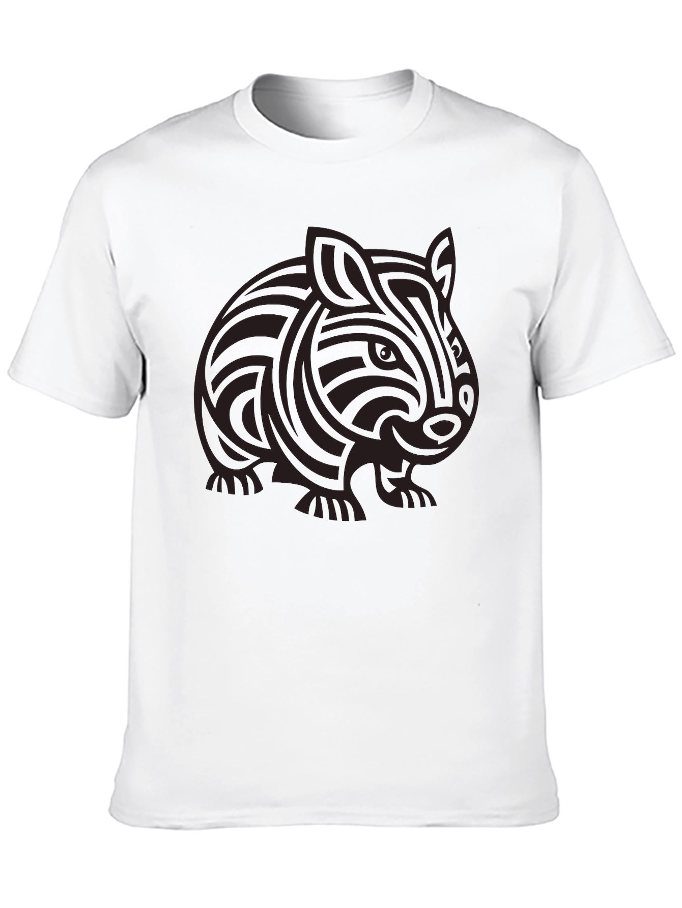Tribal Guinea Pig Graphic T-Shirt