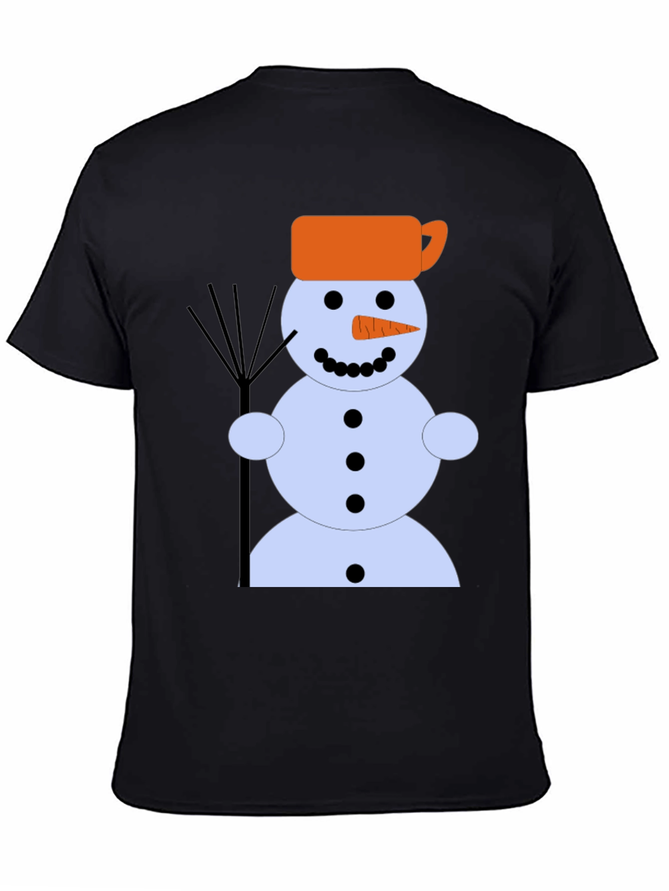 Snowman Graphic Tee - Winter Holiday Shirt