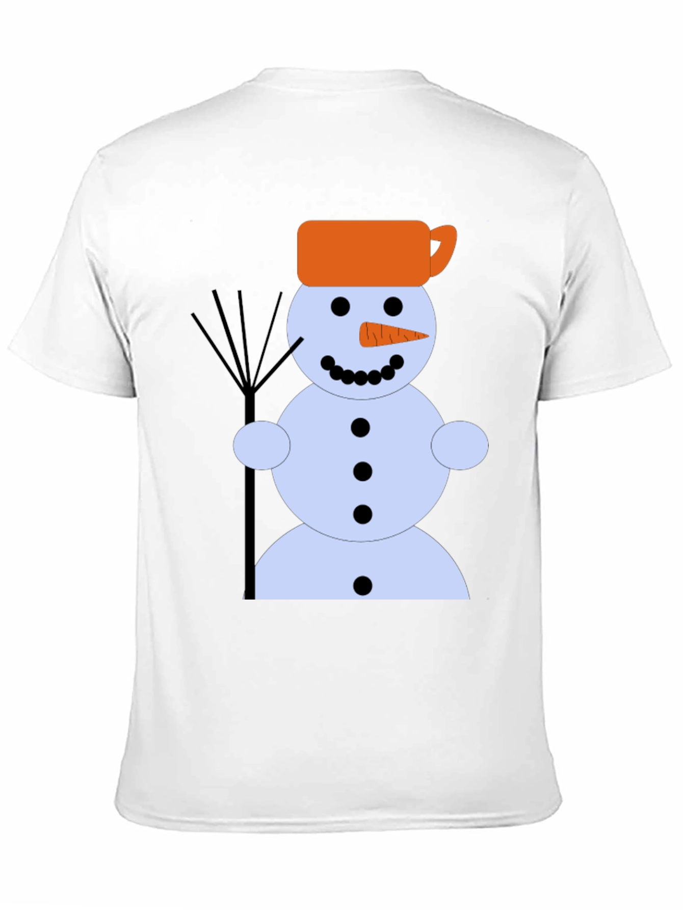 Snowman Graphic Tee - Winter Holiday Shirt