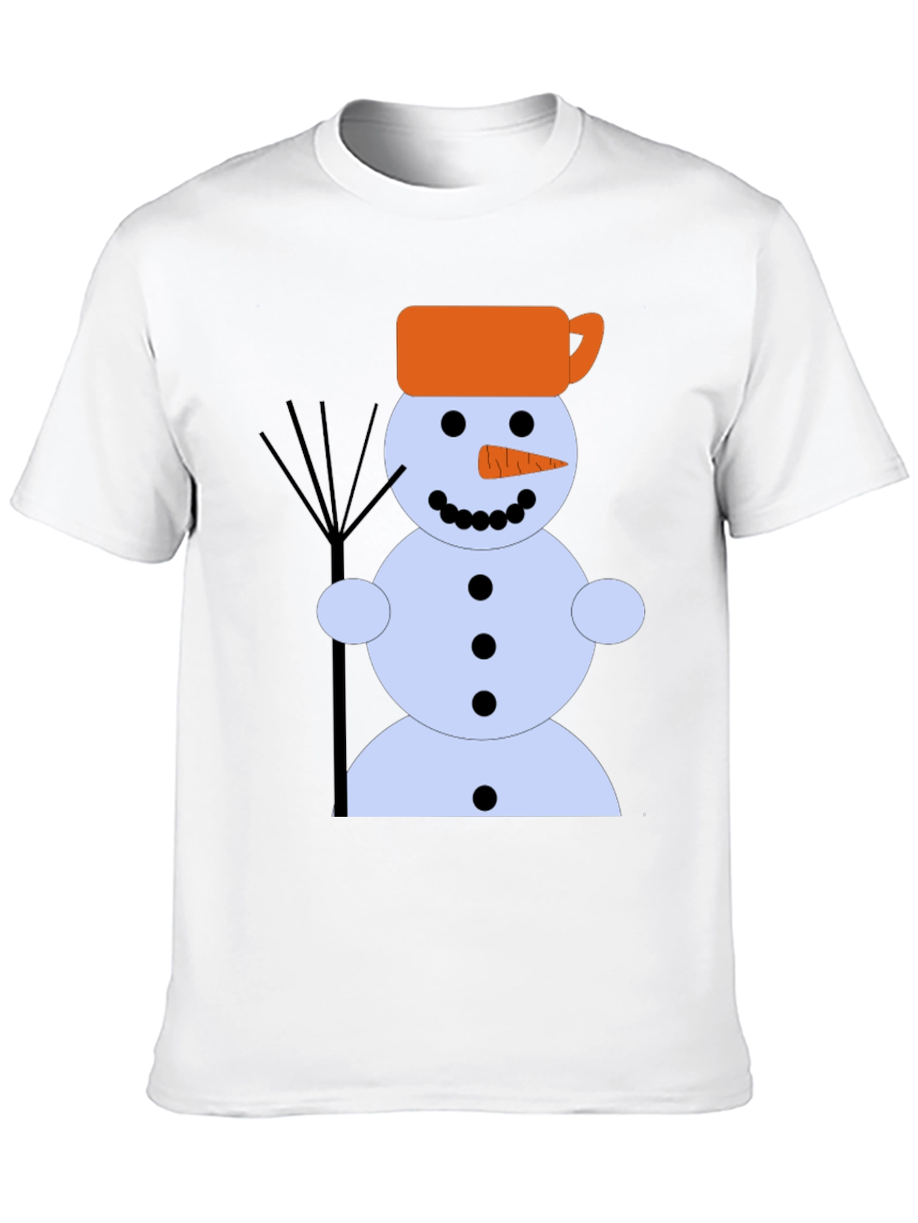 Snowman Graphic Tee - Winter Holiday Shirt