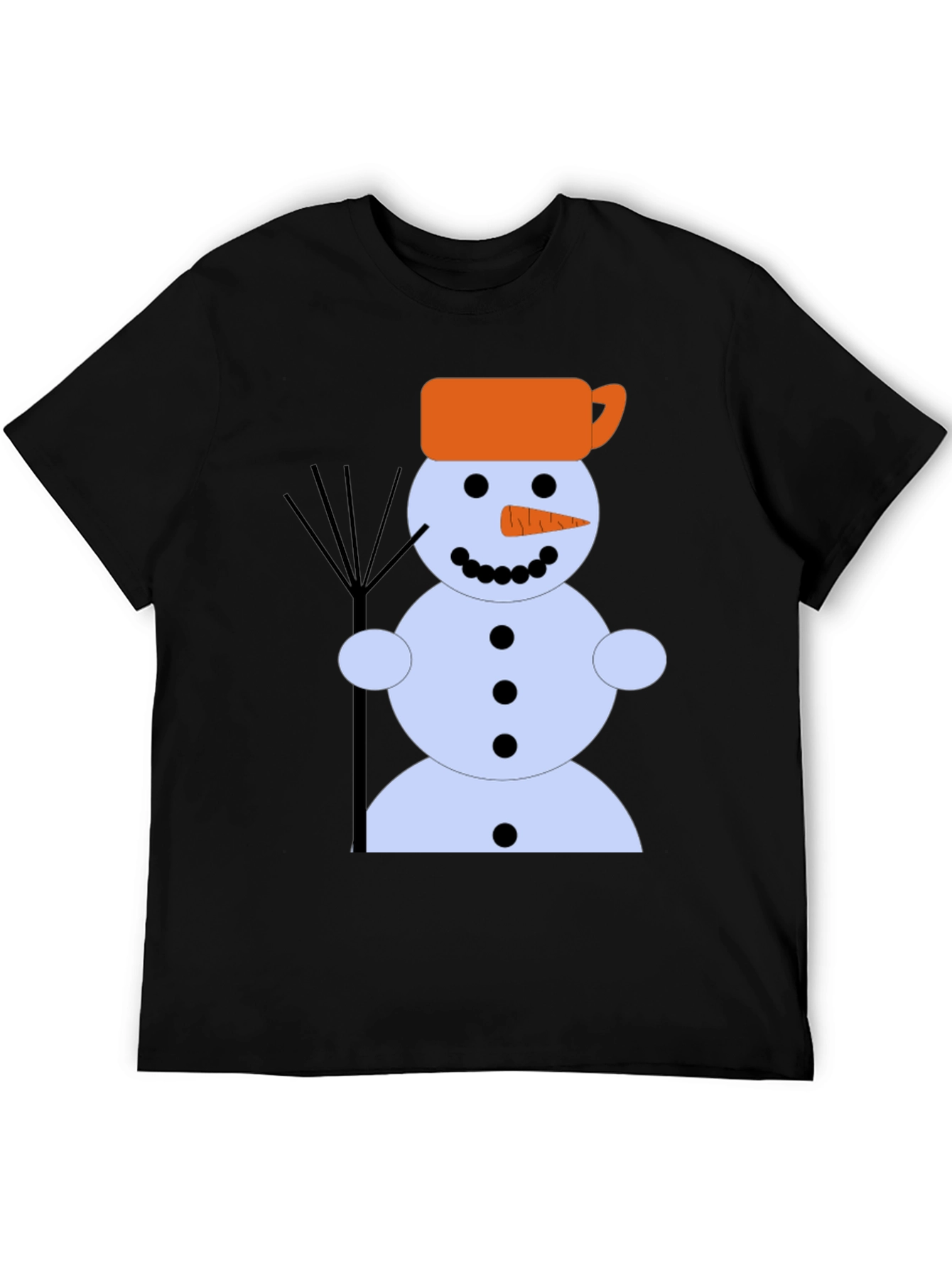 Snowman Graphic Tee - Winter Holiday Shirt