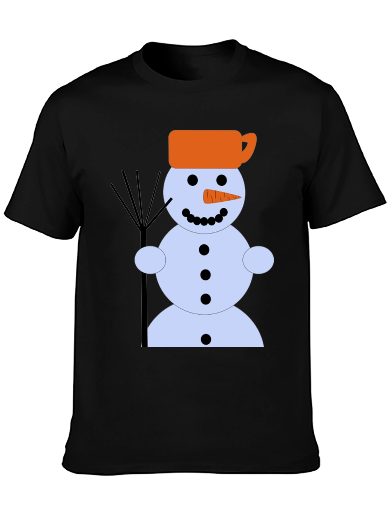 Snowman Graphic Tee - Winter Holiday Shirt