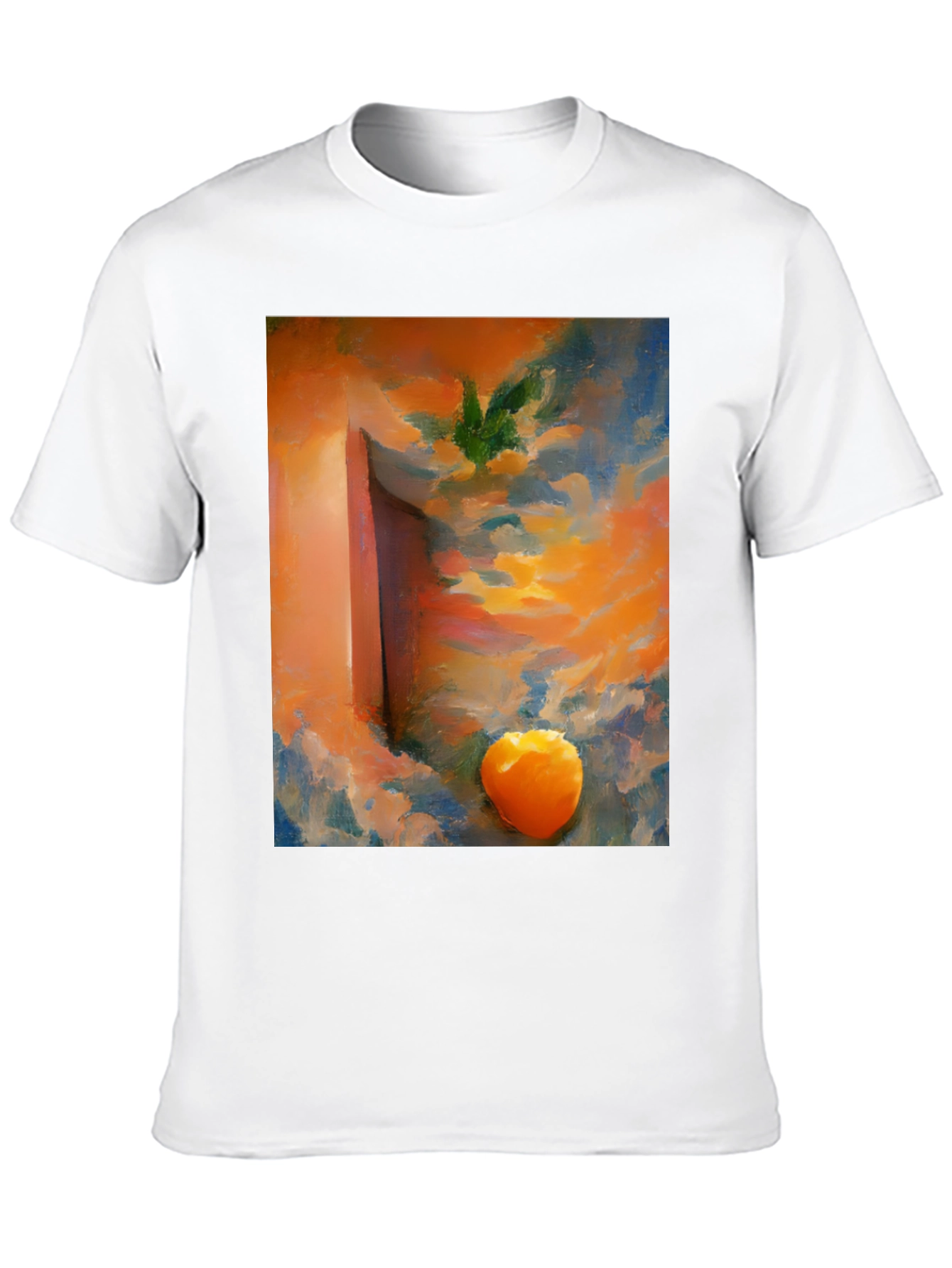 Abstract Sunset Graphic T-Shirt