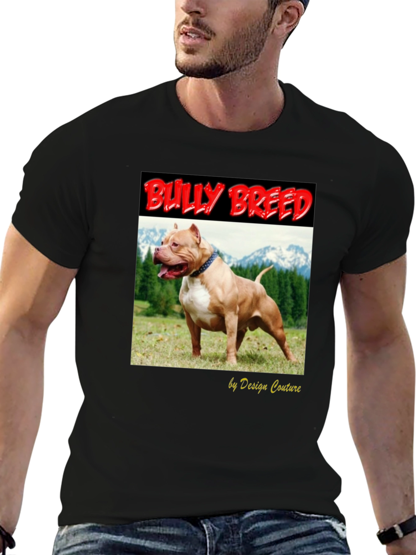 Bully Breed Dog Graphic Tee - Design Couture