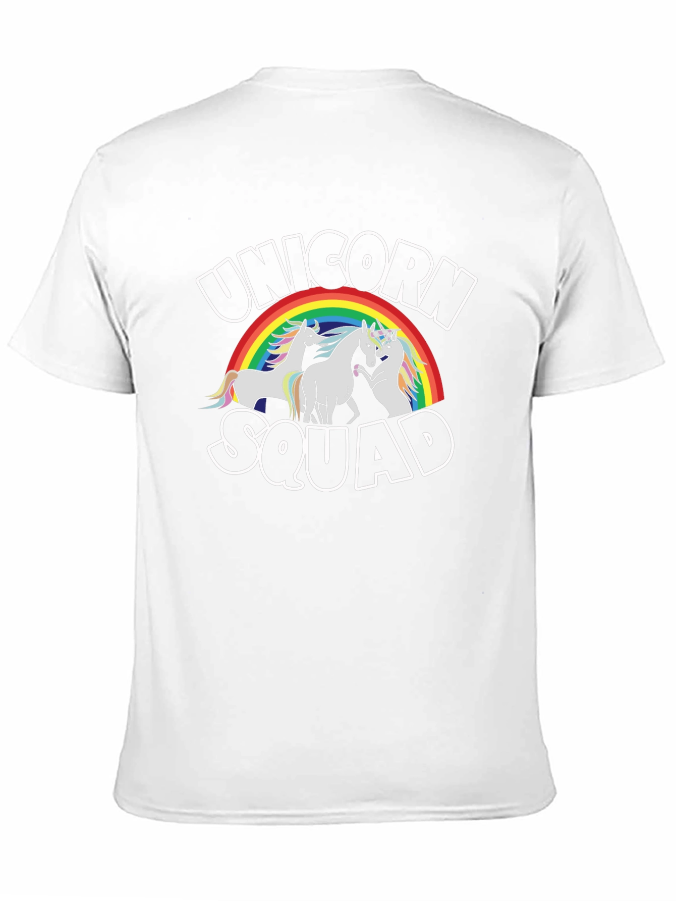 Unicorn Squad Graphic T-Shirt - Black