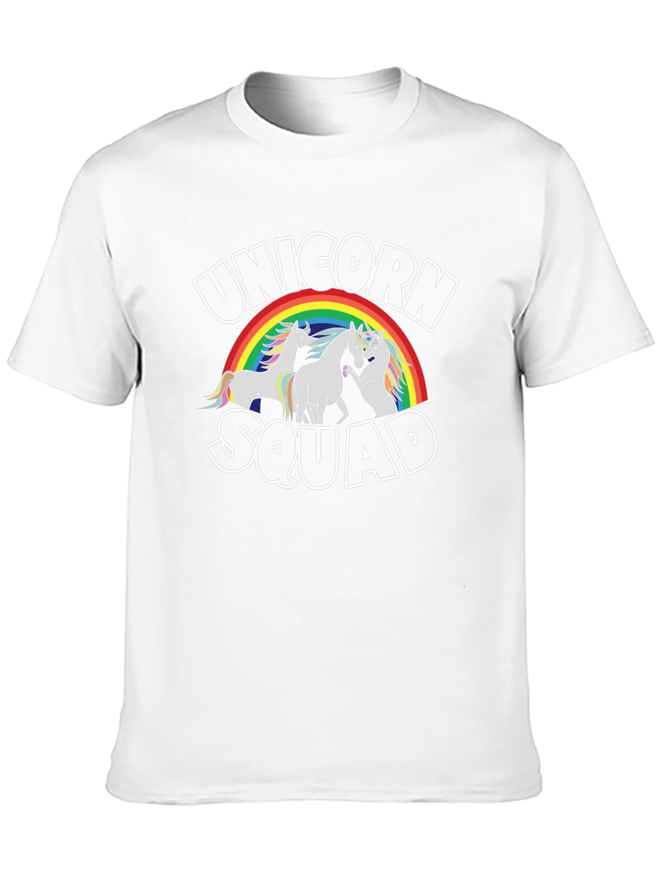 Unicorn Squad Graphic T-Shirt - Black