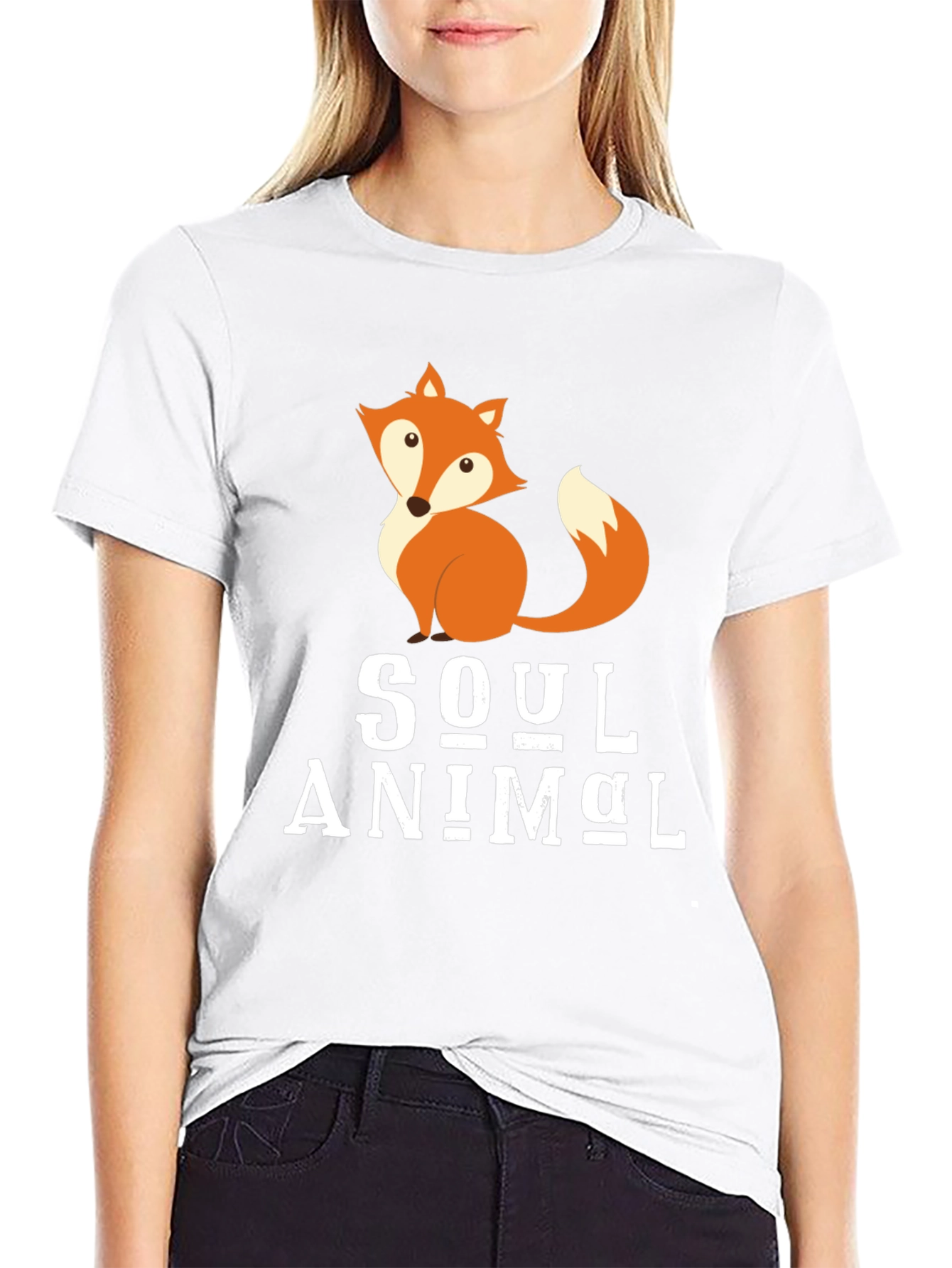 Soul Animal Fox Graphic Tee