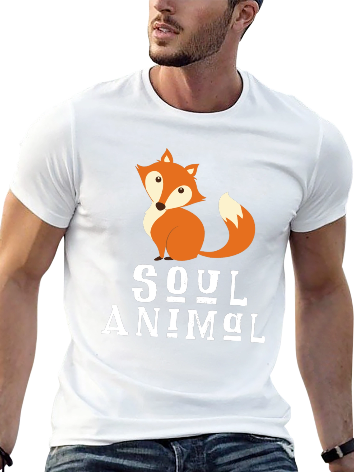 Soul Animal Fox Graphic Tee