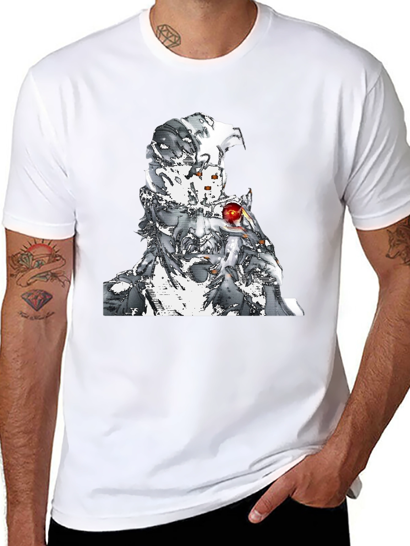 Unique Graphic Print T-Shirt - Cool Casual Wear
