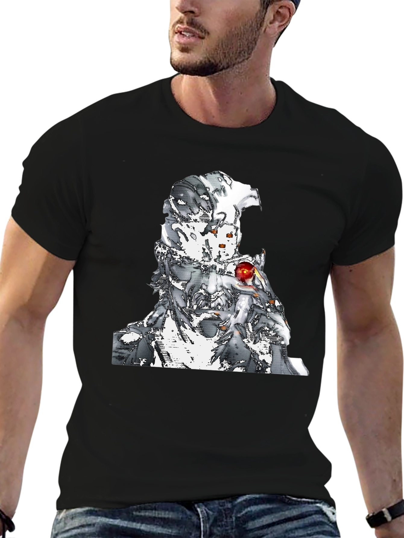 Unique Graphic Print T-Shirt - Cool Casual Wear