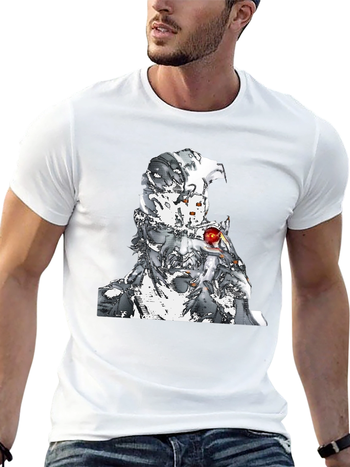 Unique Graphic Print T-Shirt - Cool Casual Wear