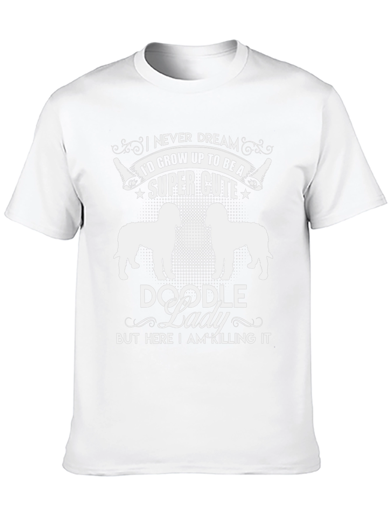 Super Cute Doodle Lady T-Shirt