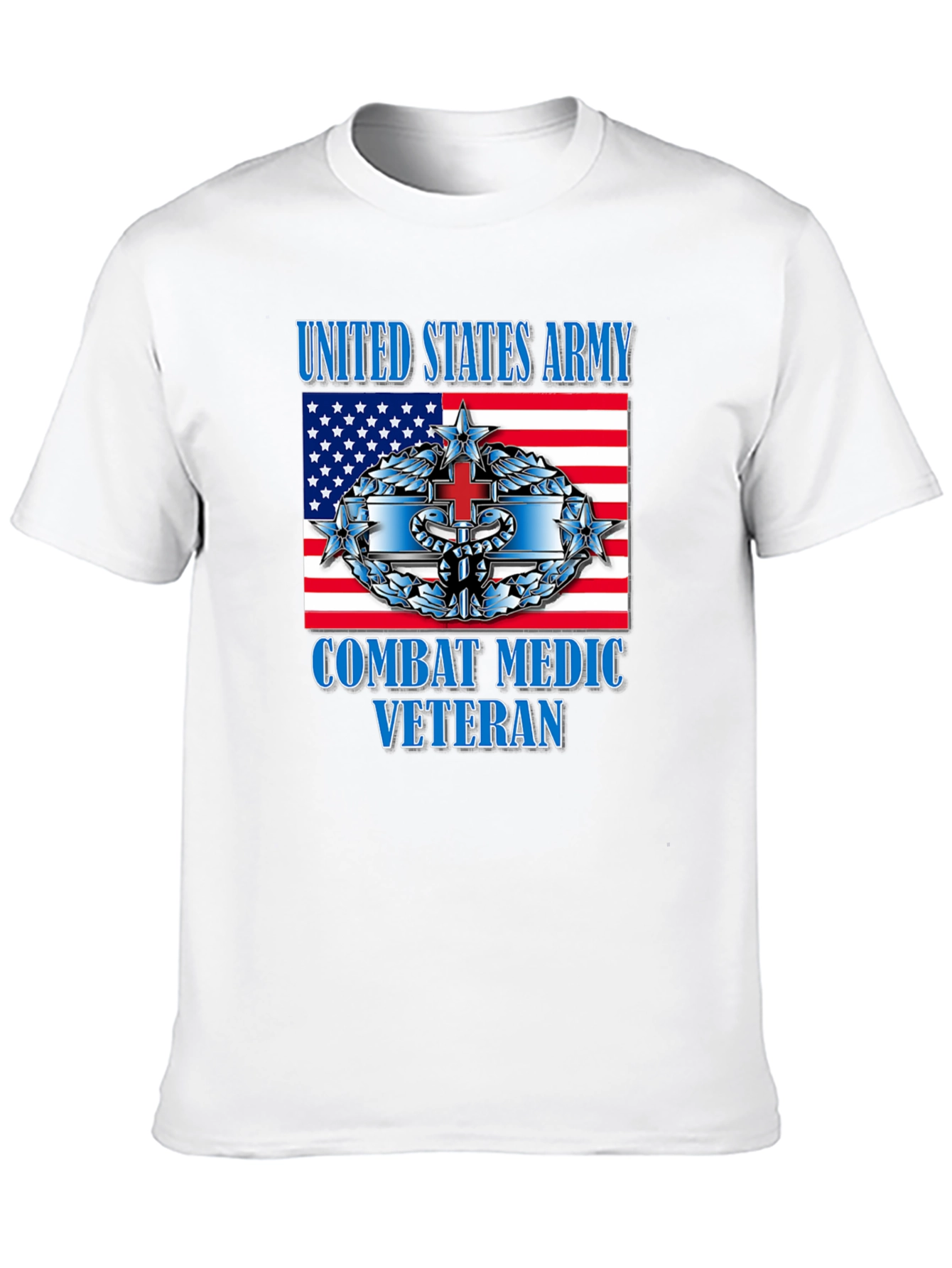 Combat Medic Veteran T-Shirt - US Army Graphic Tee