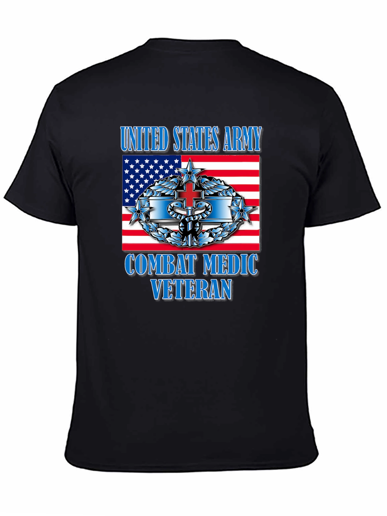 Combat Medic Veteran T-Shirt - US Army Graphic Tee