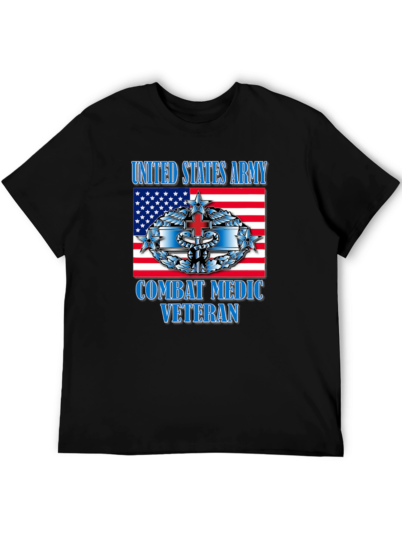 Combat Medic Veteran T-Shirt - US Army Graphic Tee