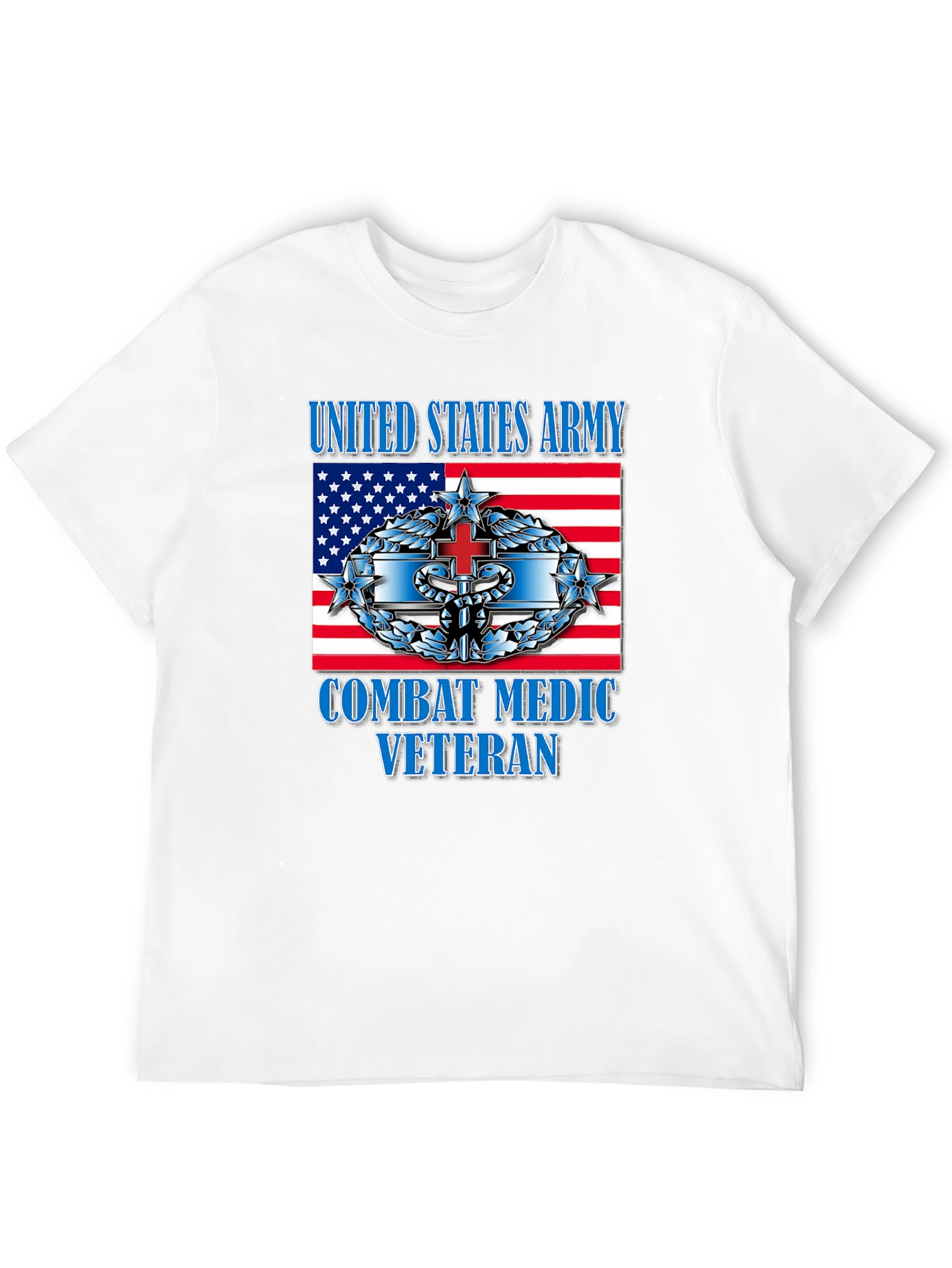 Combat Medic Veteran T-Shirt - US Army Graphic Tee