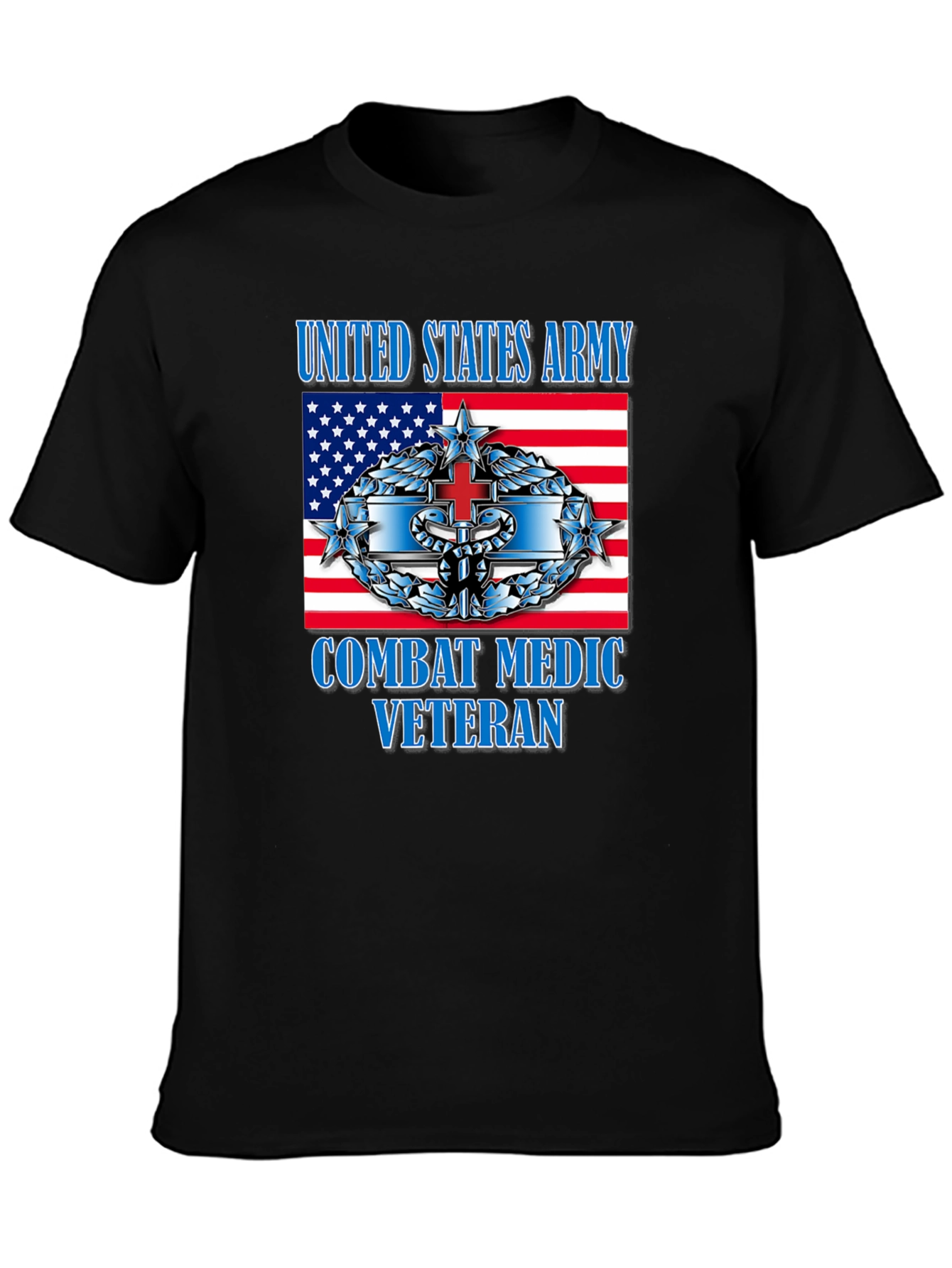 Combat Medic Veteran T-Shirt - US Army Graphic Tee