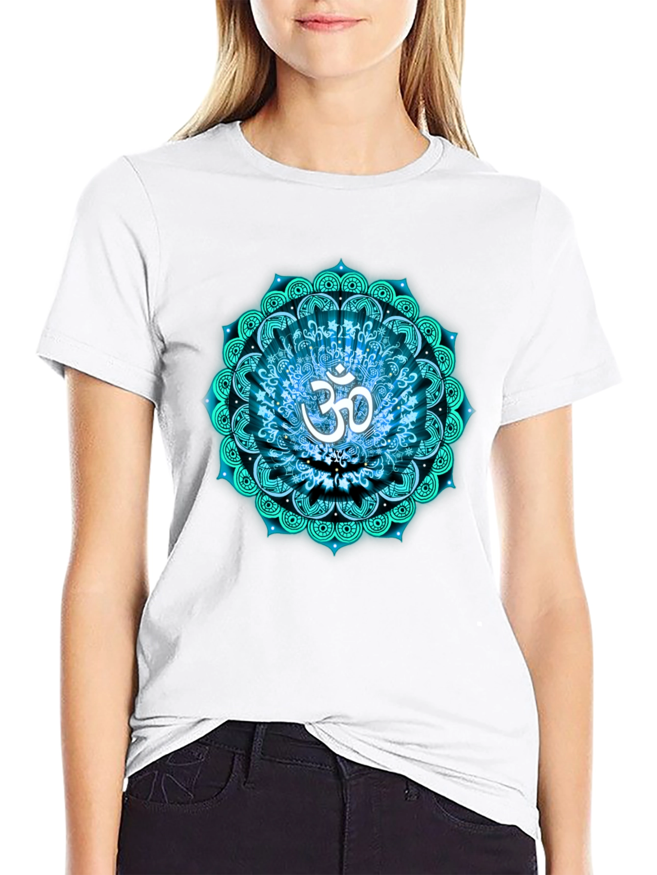 Om Mandala T-Shirt - Spiritual Design