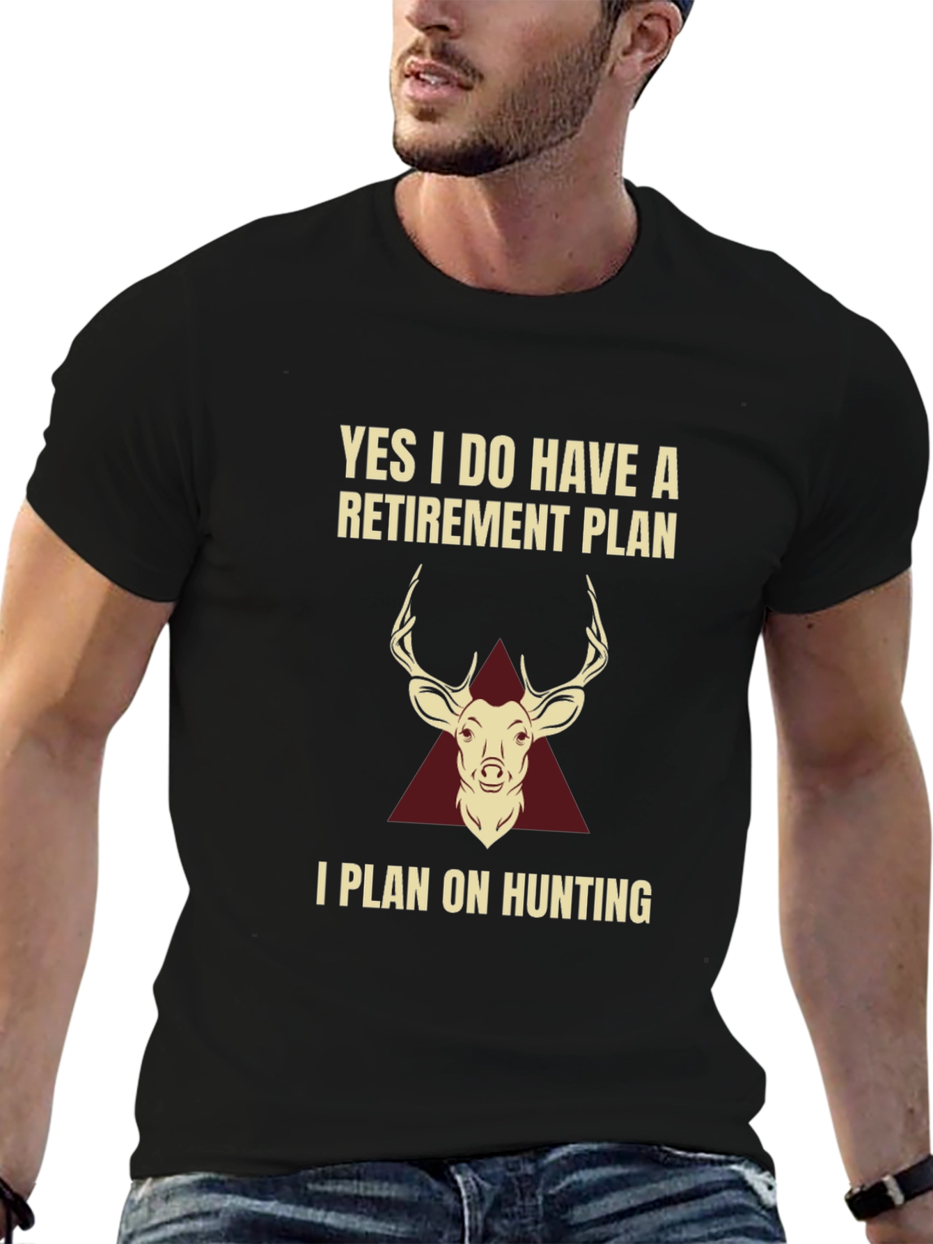 Retirement Plan Hunting Graphic Tee