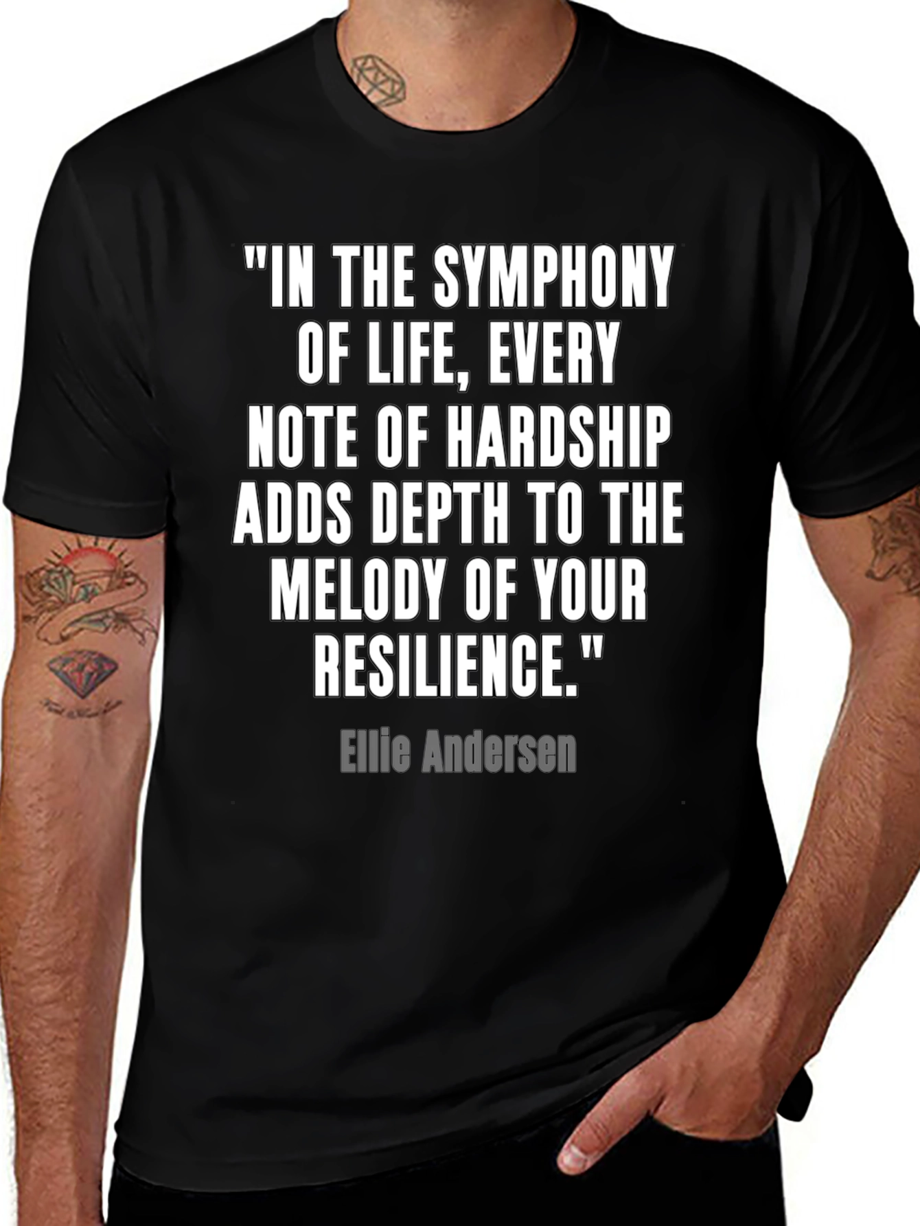 Inspirational Resilience Quote T-Shirt