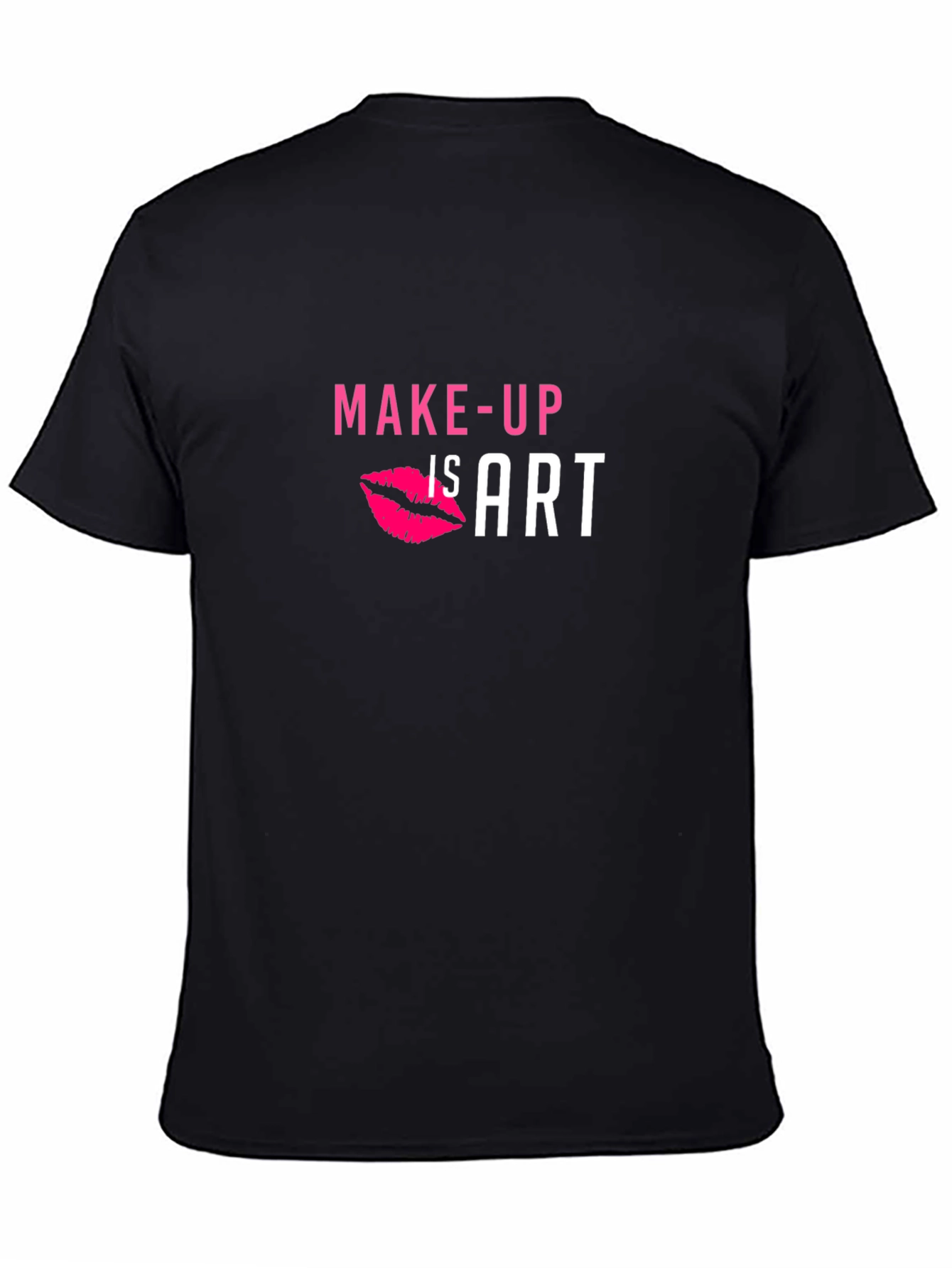Makeup is Art Black Graphic T-Shirt