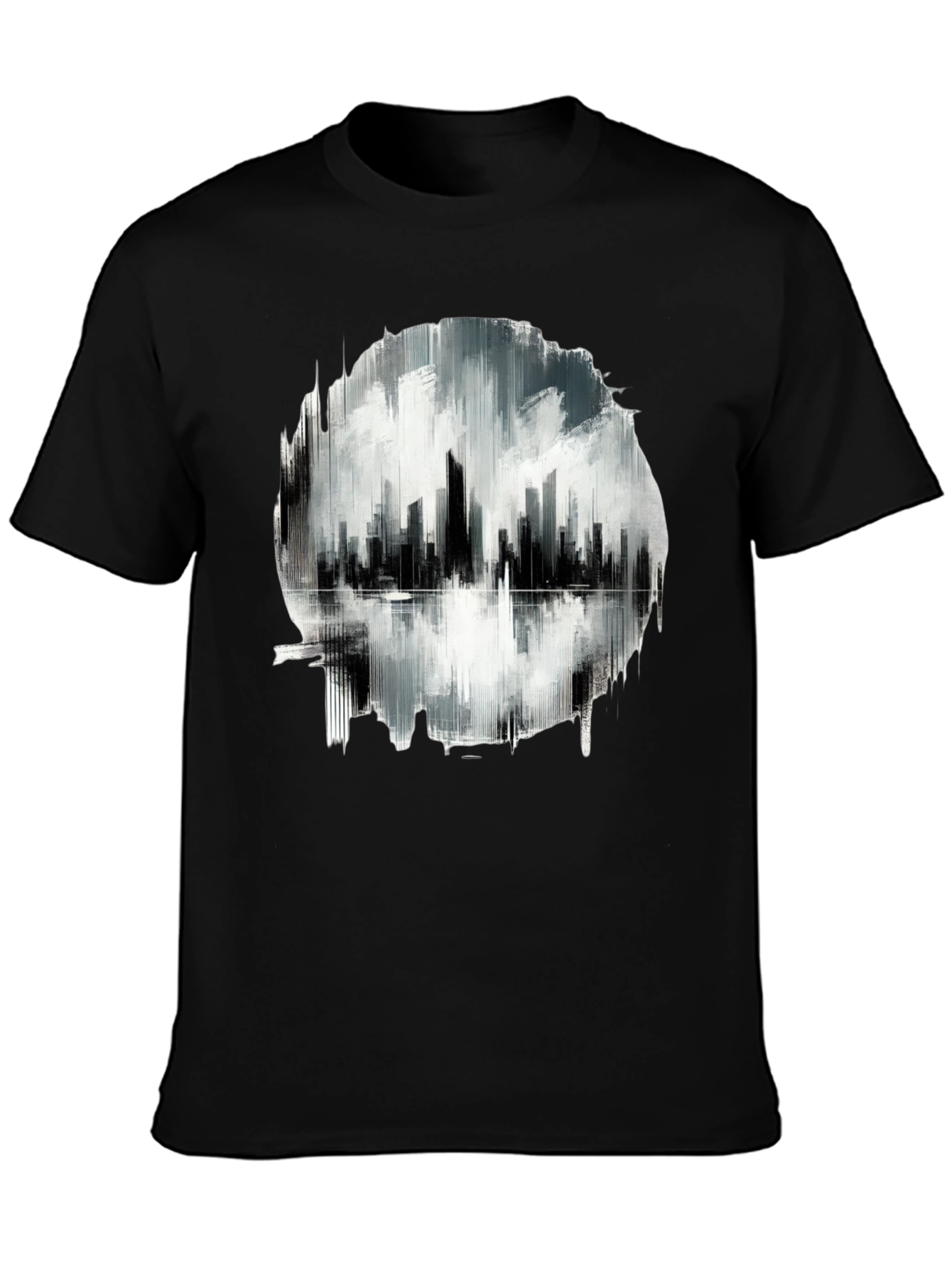 Cityscape Graphic Tee - Modern Urban Style