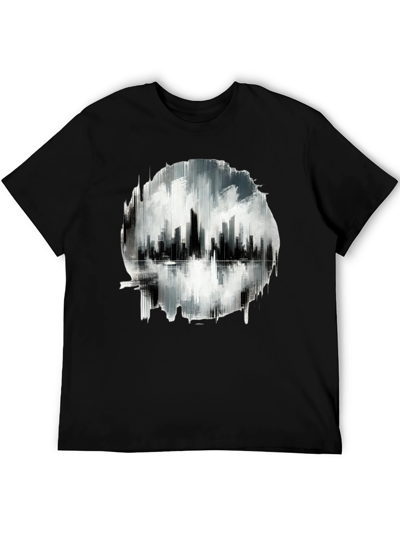 Cityscape Graphic Tee - Modern Urban Style