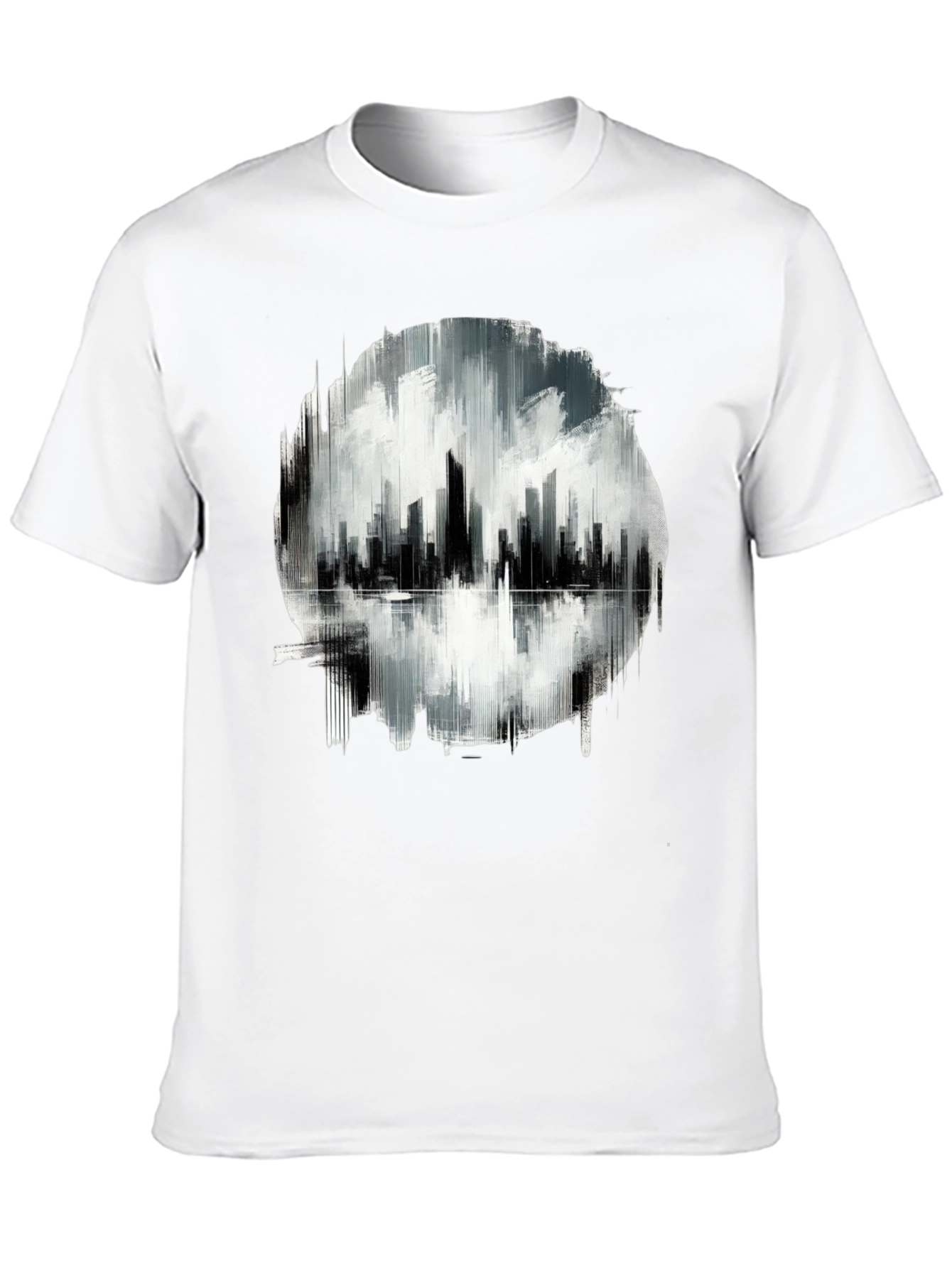 Cityscape Graphic Tee - Modern Urban Style