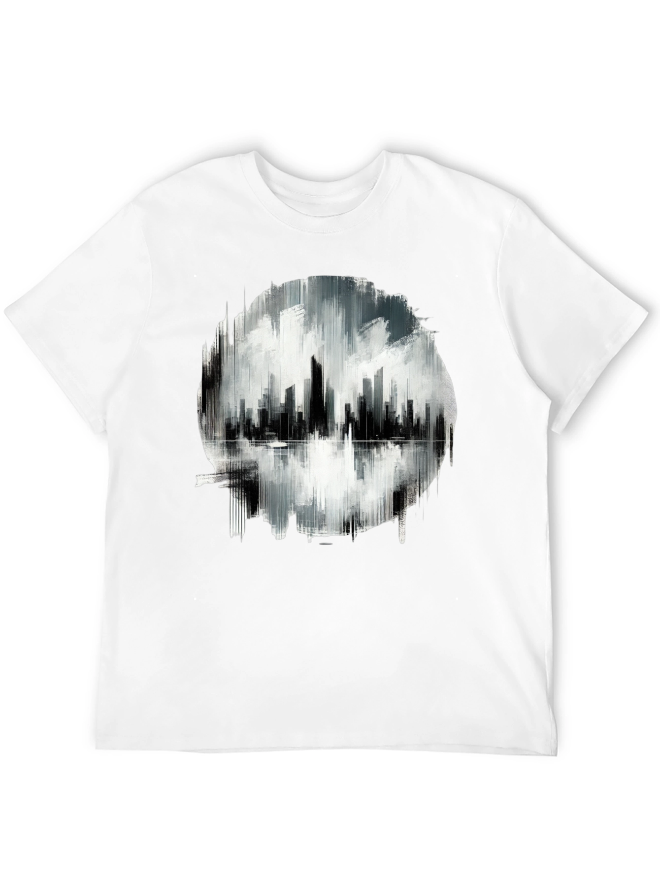 Cityscape Graphic Tee - Modern Urban Style