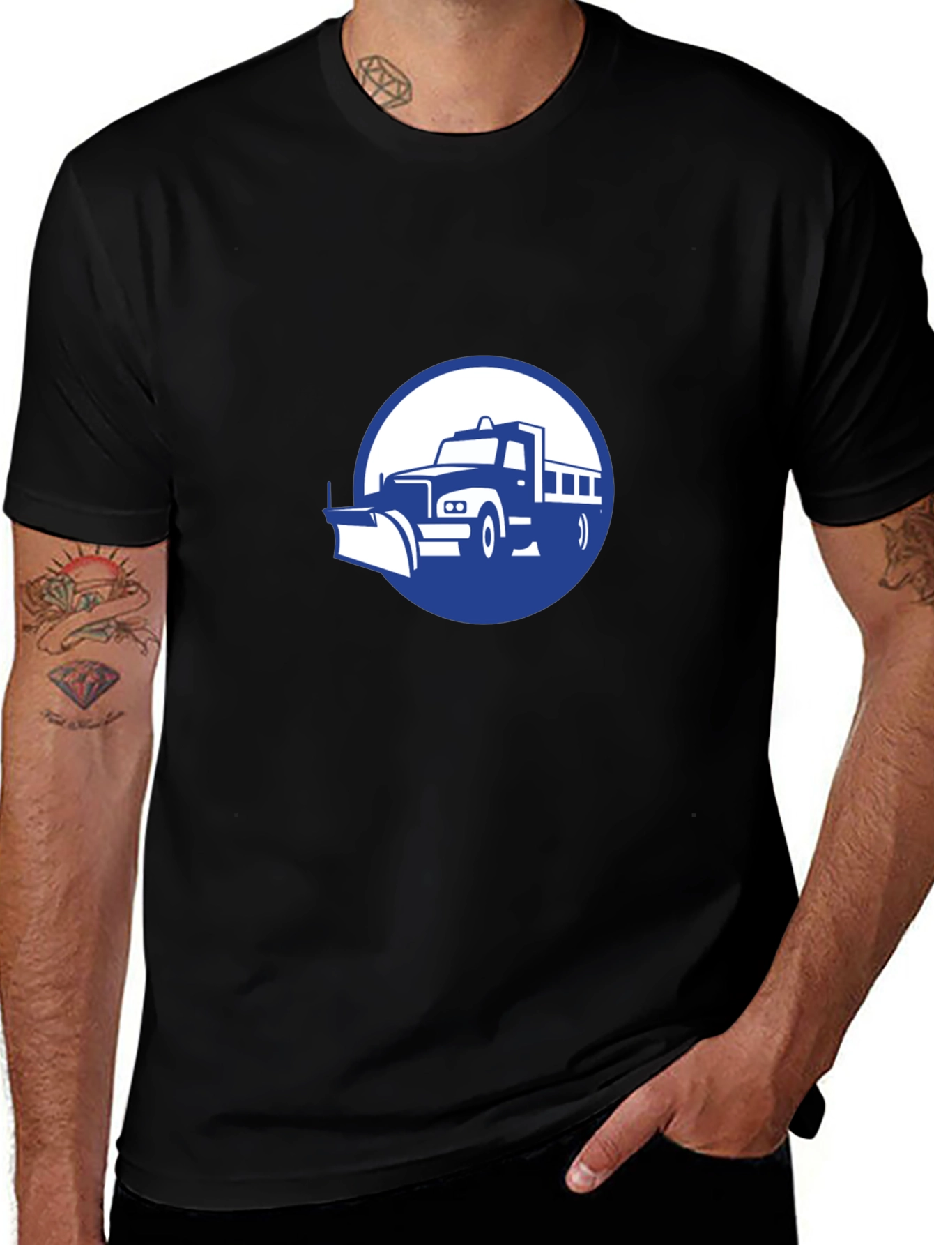 Snowplow Truck Graphic Tee